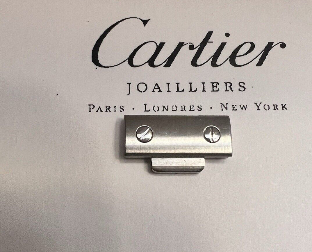 Cartier Watch Link Santos Stainless Steel 16mm NEW UNUSED COMPLETE Swiss Made
