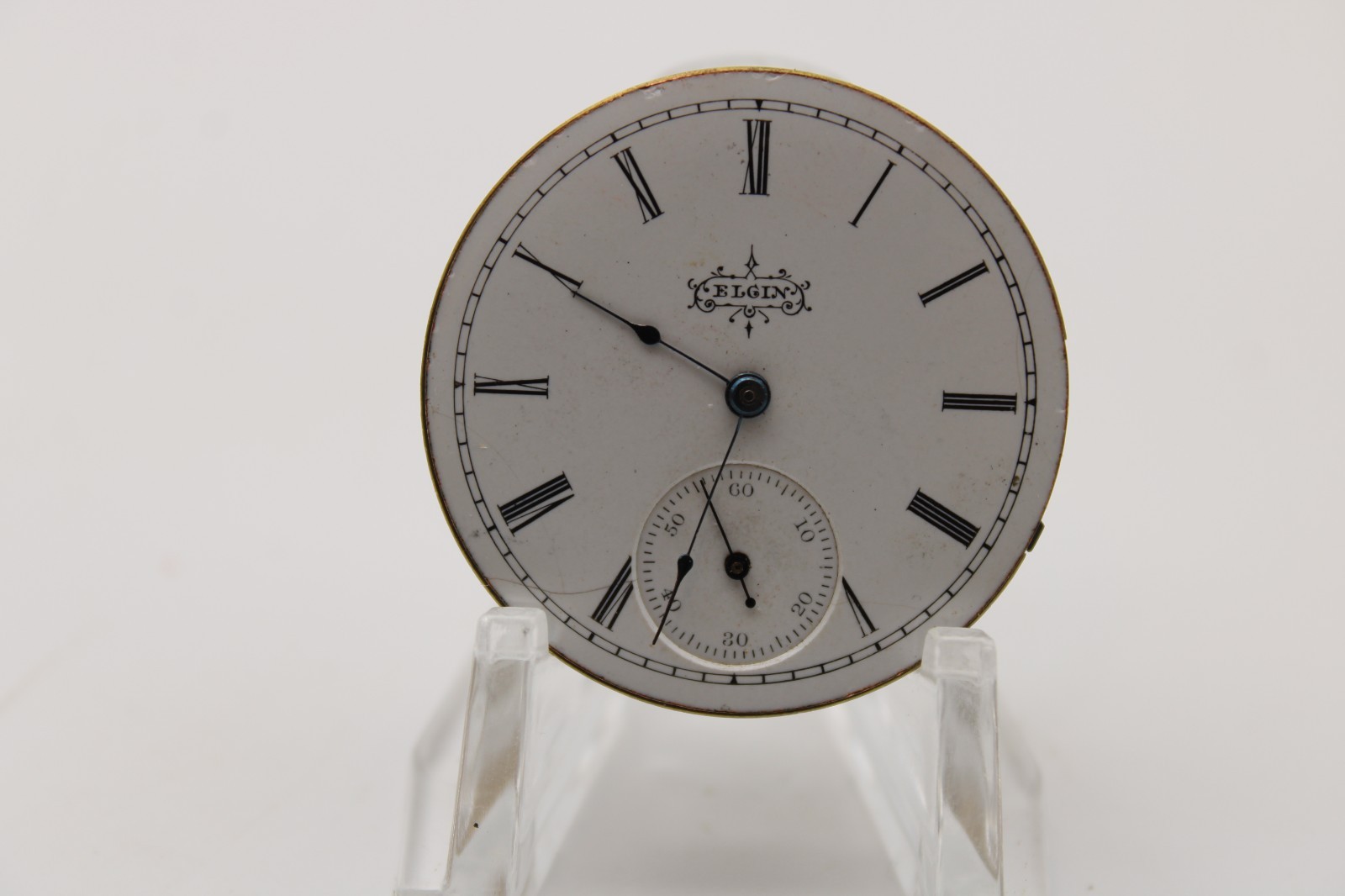 1895 ELGIN POCKET WATCH MOVEMENT 5507287 GRADE 118 6s 11j (JQ3)