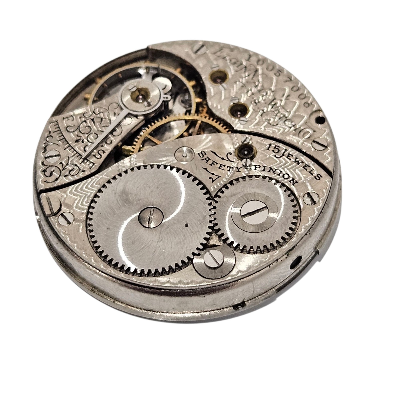 1904 Elgin Model 2 Grade 267 15J Size 0s Pocket Watch Movement For Parts/ Repair