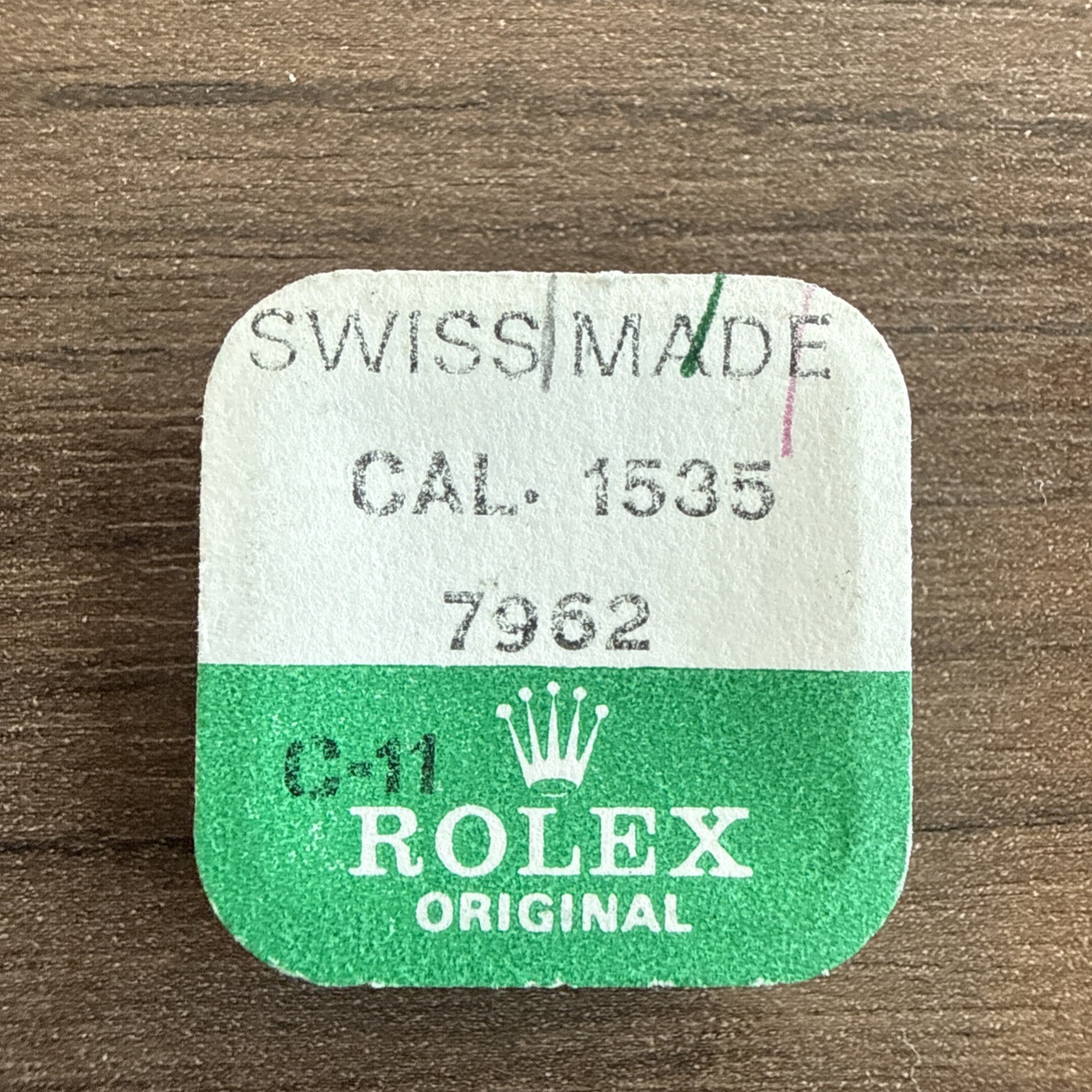ROLEX-SET OF SCREWS-FACTORY SEALED-CALIBER 1535 PART 7962 OC#35