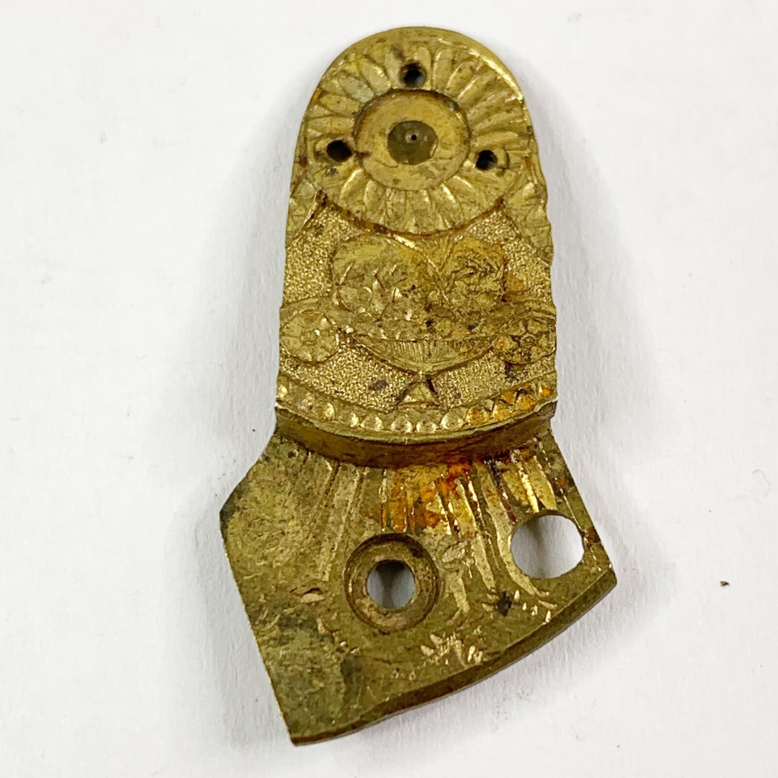 Balance Cock Pocket Watch Etch Antique Vtg Repair Part Steampunk Watchmaker Lot