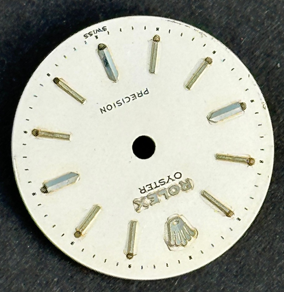 Vintage Rolex Oyster Precision Ladies Watch Dial For 6410 No Date