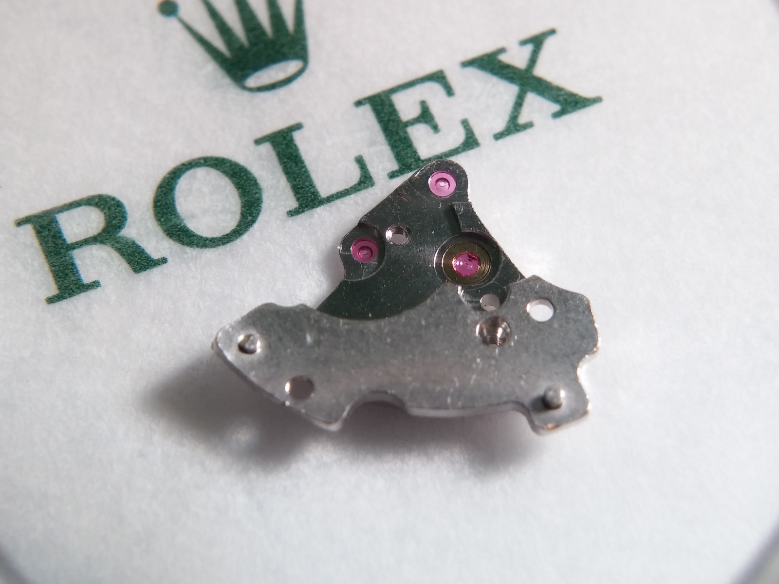 ROLEX 2230 110 TRAIN WHEEL BRIDGE CALIBER 2235 110 damaged, use for jewels