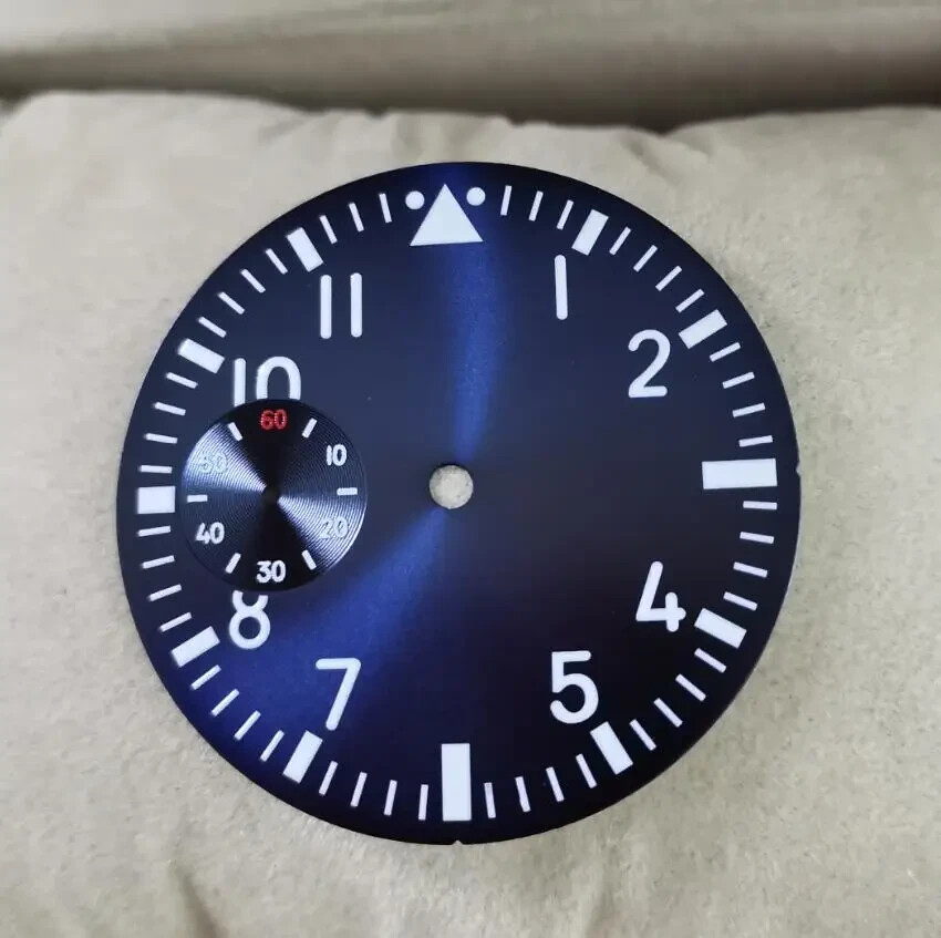 39mm blue dial and Watch hand for ETA6497 6498 seagull ST3600