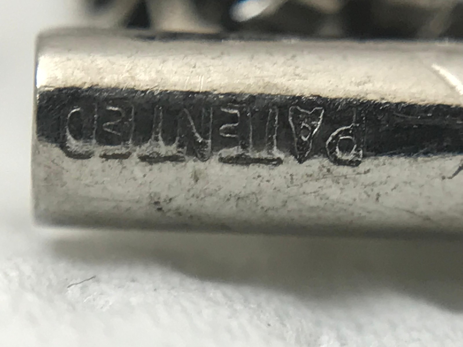 Original Vintage “Tessuflex” Stainless Steel Bracelet