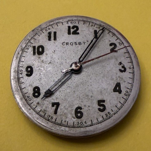 Vintage Crosby Seeland7 Seven Jewel Watch Movement – 26mm – Untested – For Parts