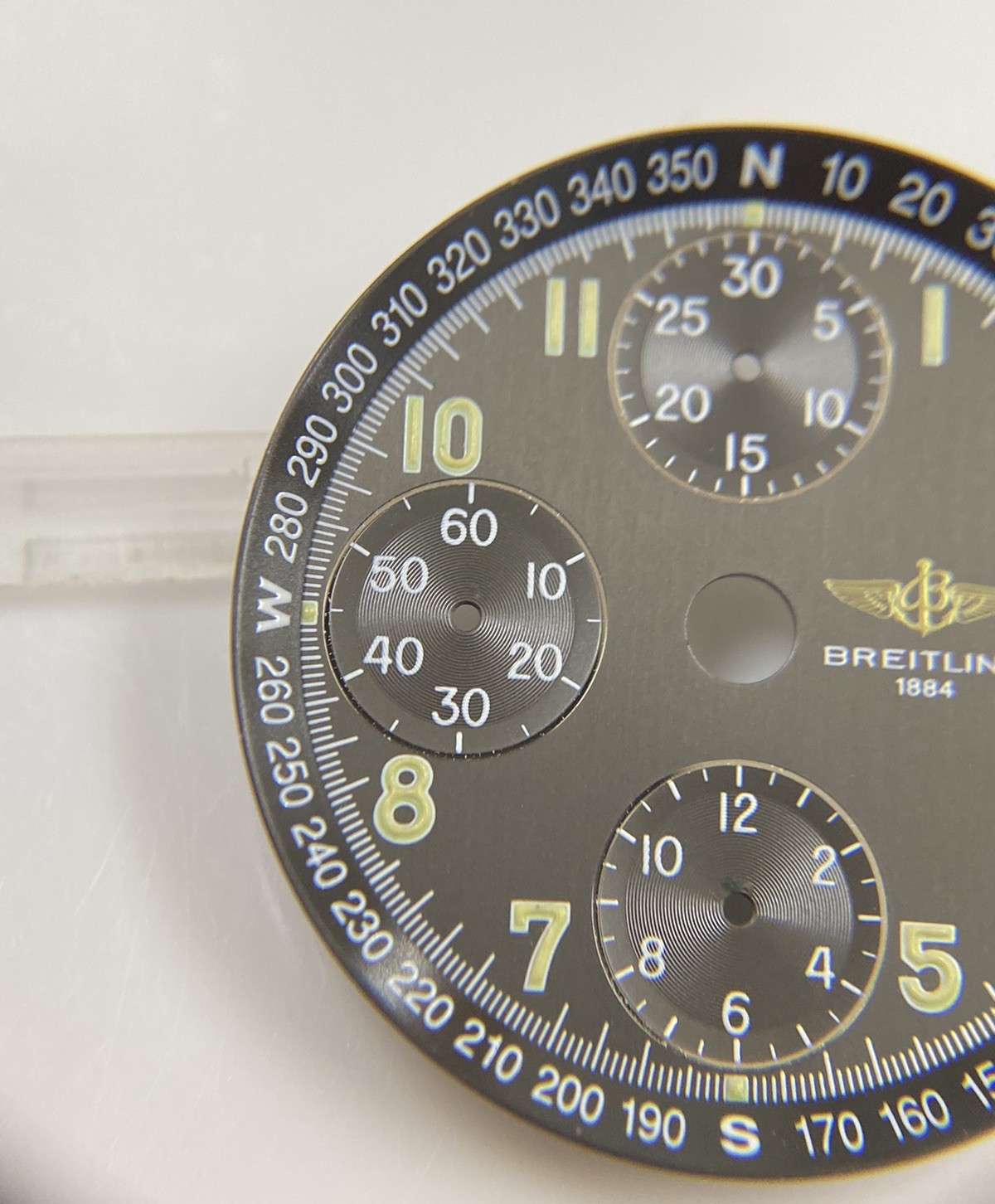 Original Breitling Chronomat Longitude GMT A20048 Cal. Valjoux 7750 Tabacco Dial