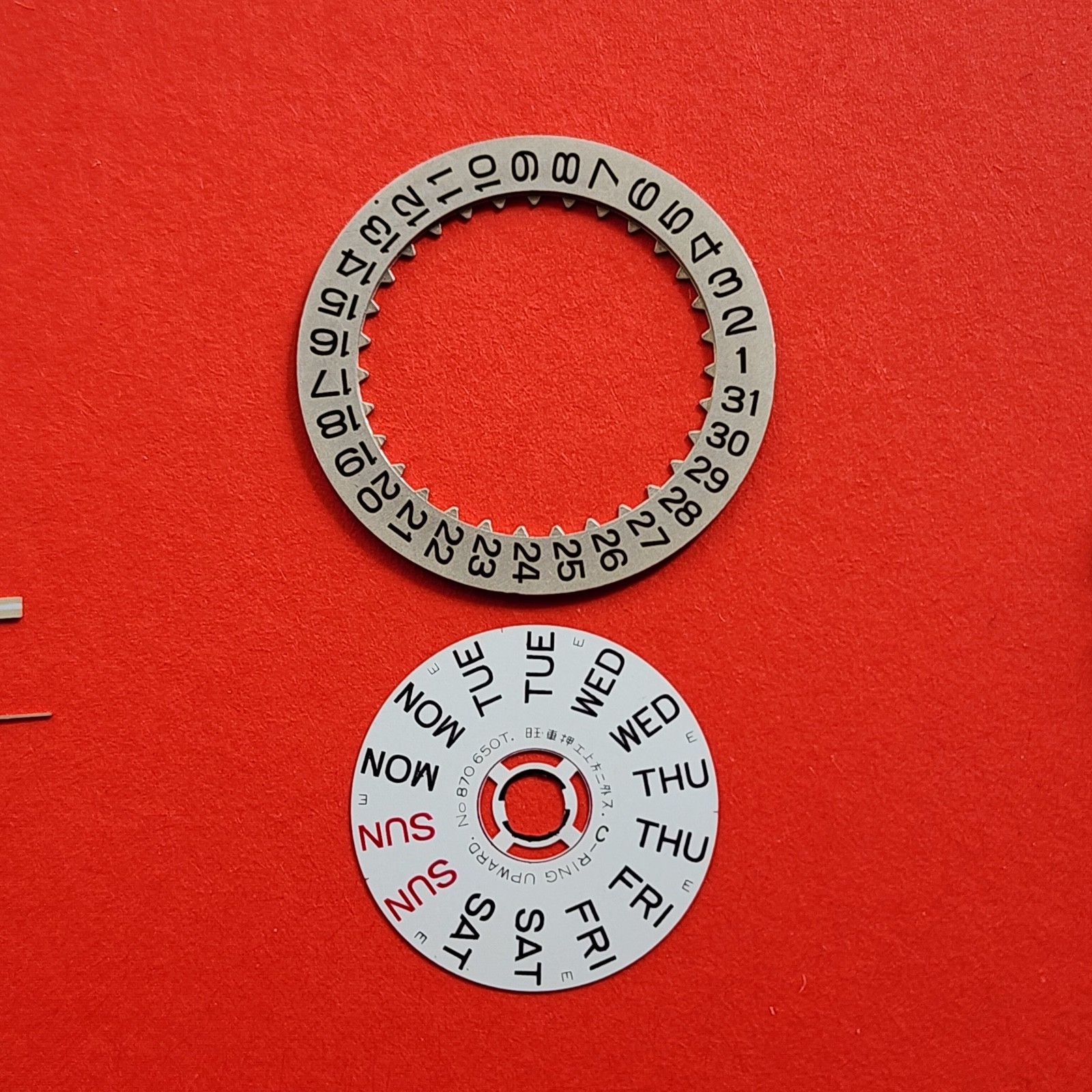 Seiko 6109 Automatic Parts Balance Rotor Crown Hands Blue Dial Watch 6109-8029