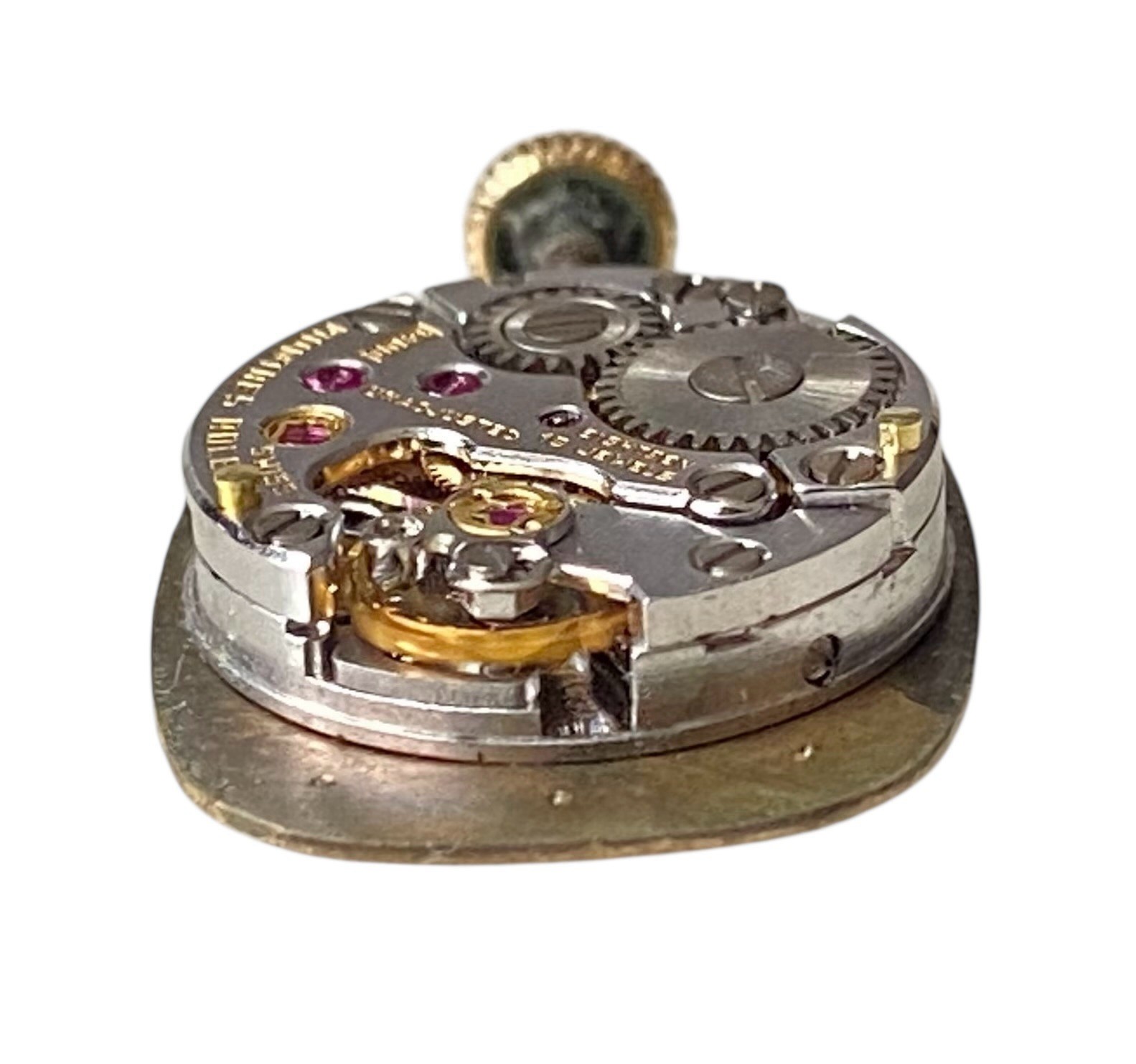 Rolex Montres 1400 Watch Mechanism And Dial Swiss made 18 Jewels