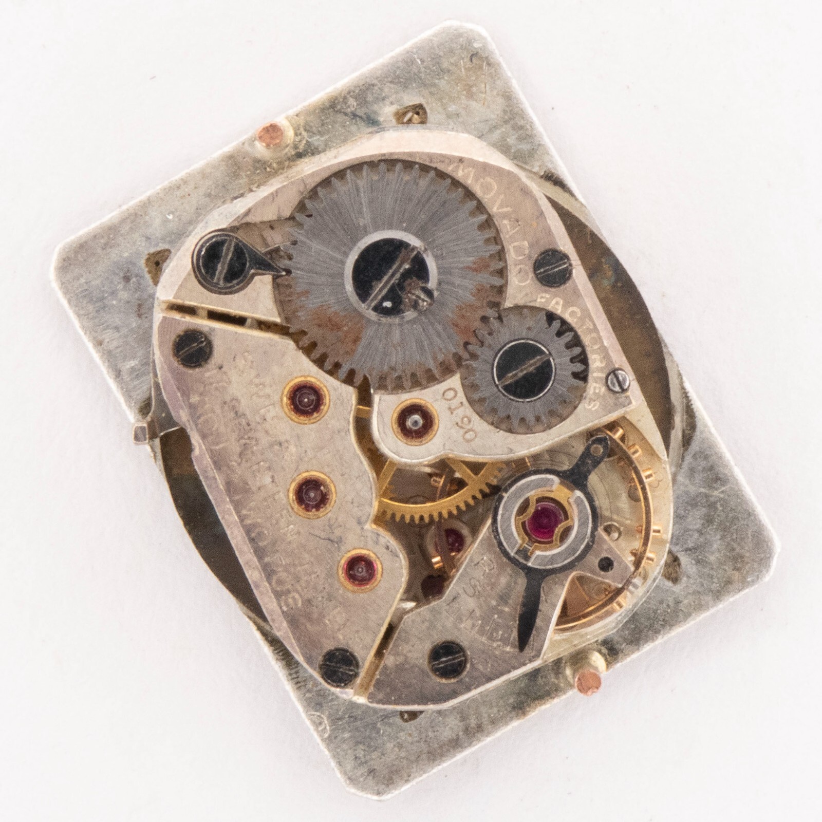 Vintage Movado Caliber 578 17-Jewel 2-Adjustment Watch Movement