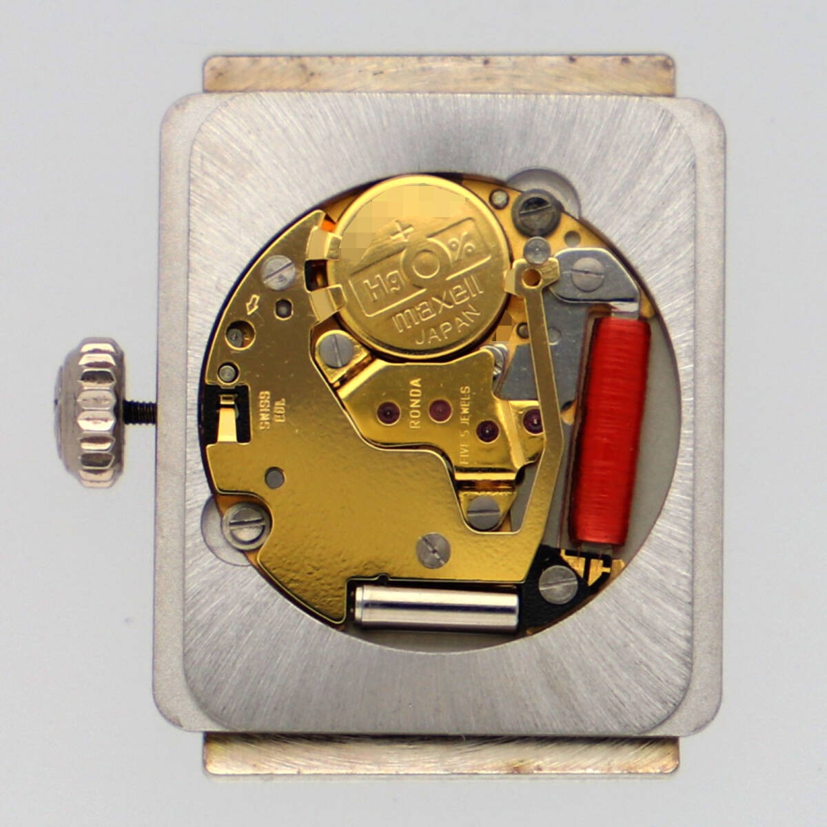 FRANCK MULLER Genuine Movement Long Island Cal.772 Parts Silver Color SS Working