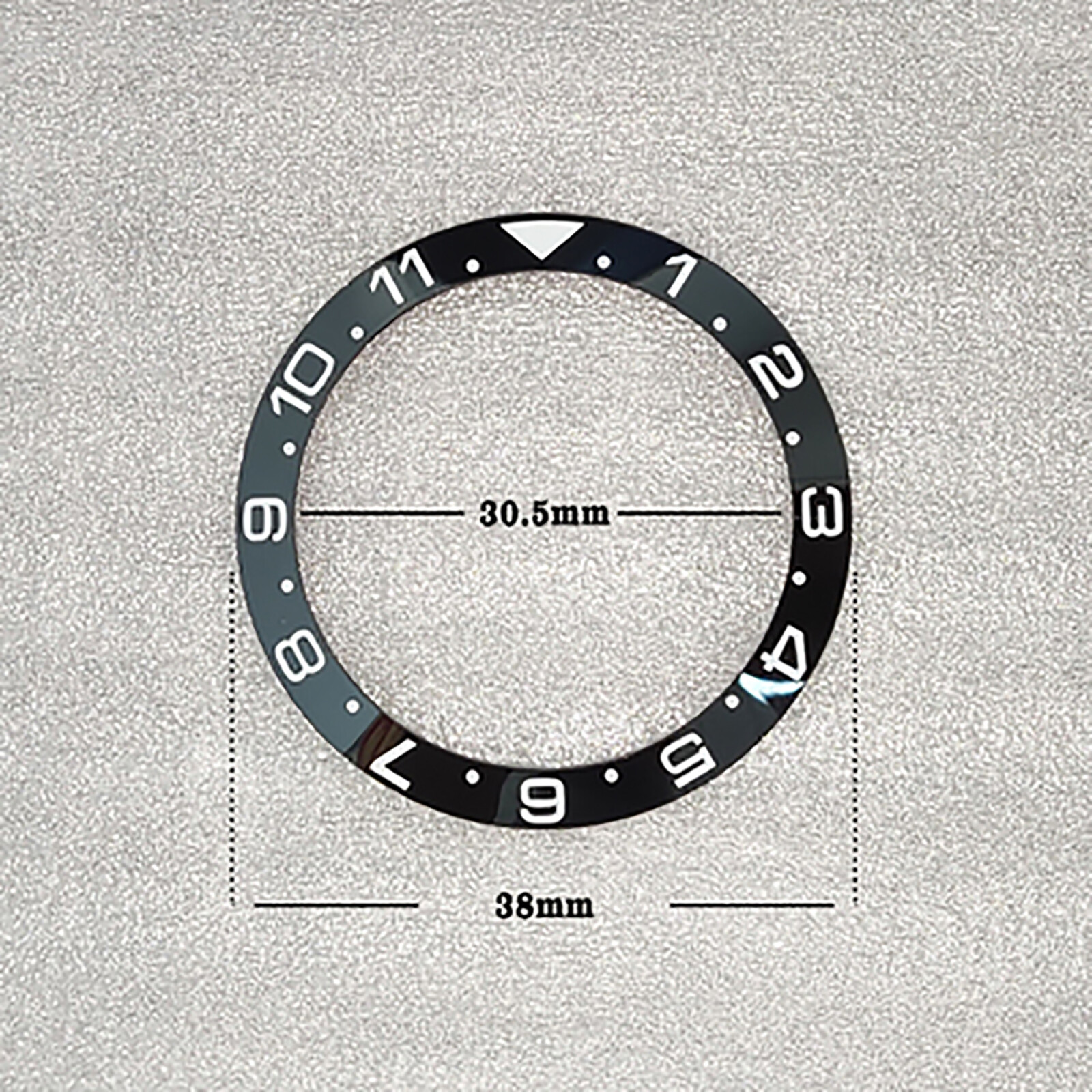 Ceramic Bezel Insert Ring Diameter 38MM 30.5MM for 40MM Su-bma-riner Watch Case