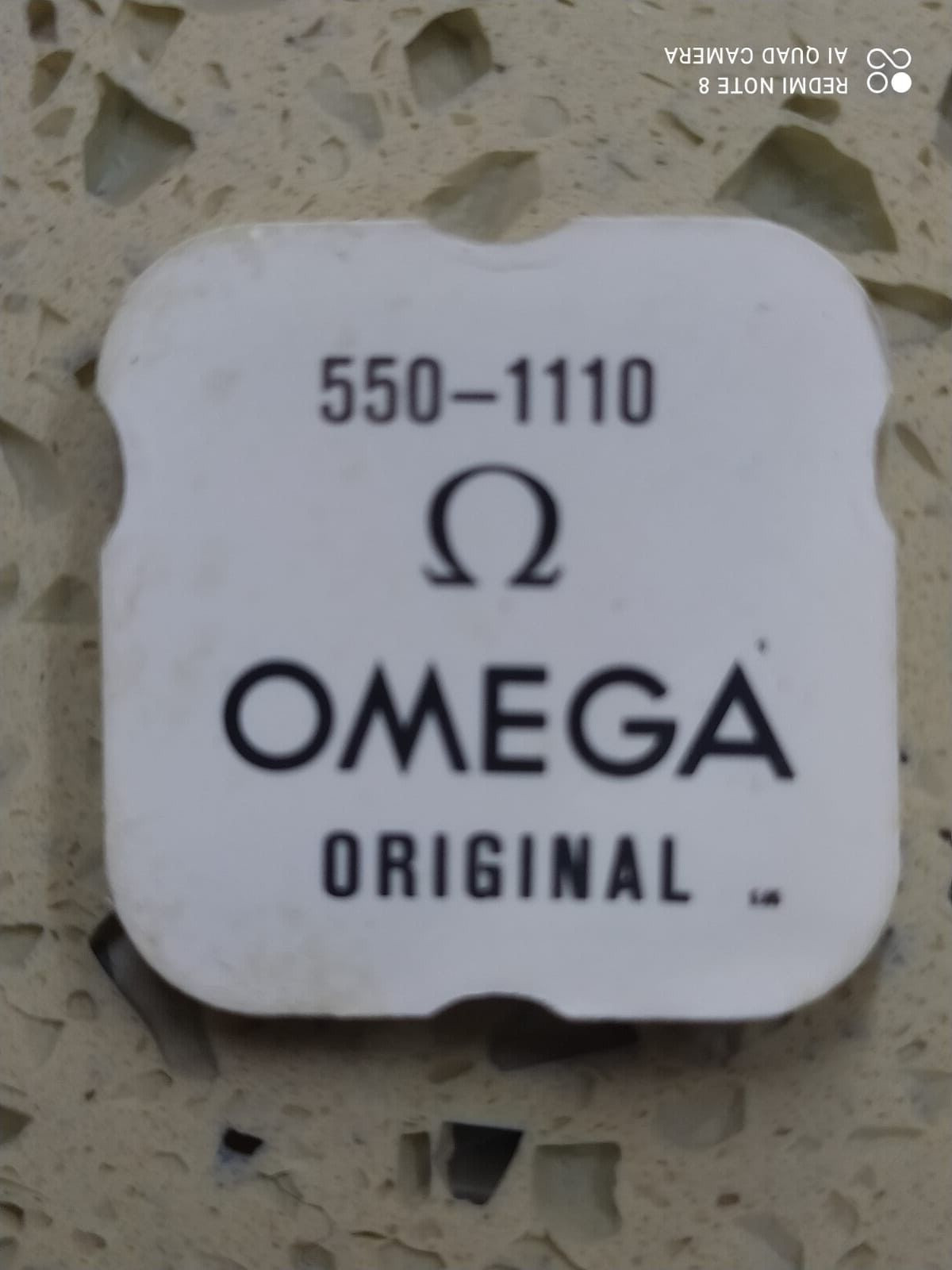 Omega 550- 1110 Parts Setting Lever Spring omega 550/552 NOS