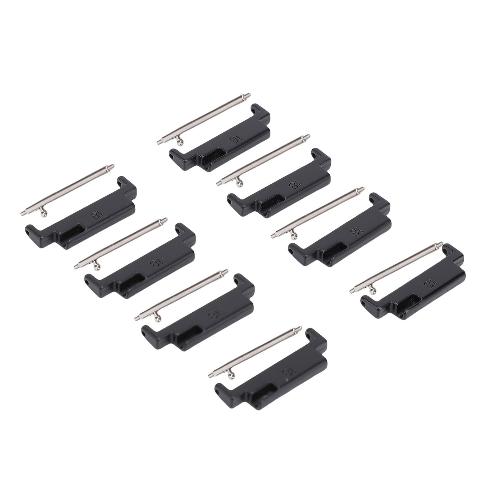4 Pairs Metal Watch Band Adapter Set Durable For Smart Watch Recommended
