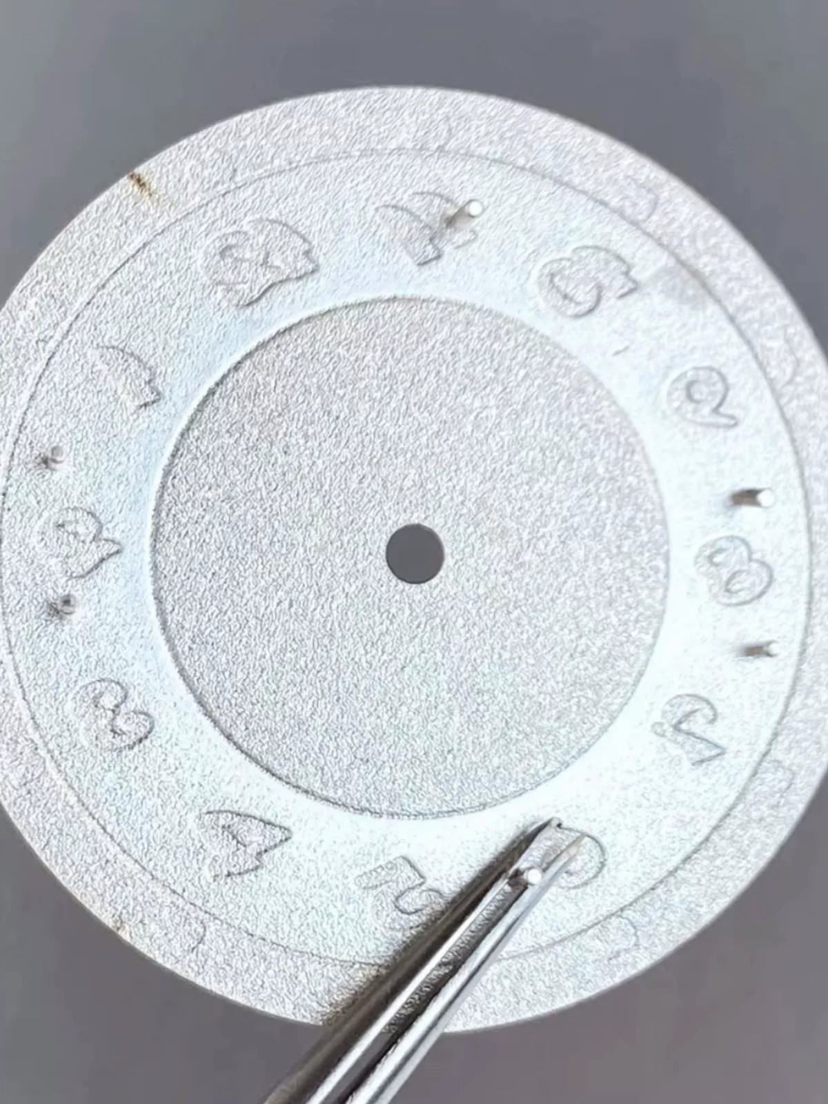 33.5mm Watch Dial + Hands Green Luminous for NH35 NH36 EAT2824 PT5000 Movement