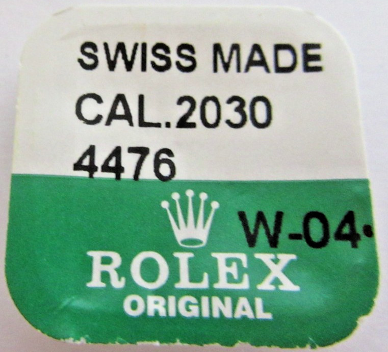 ROLEX CAL 2030. PART # 4476. WEIGHT AXLE. Sku RLX # 3-15