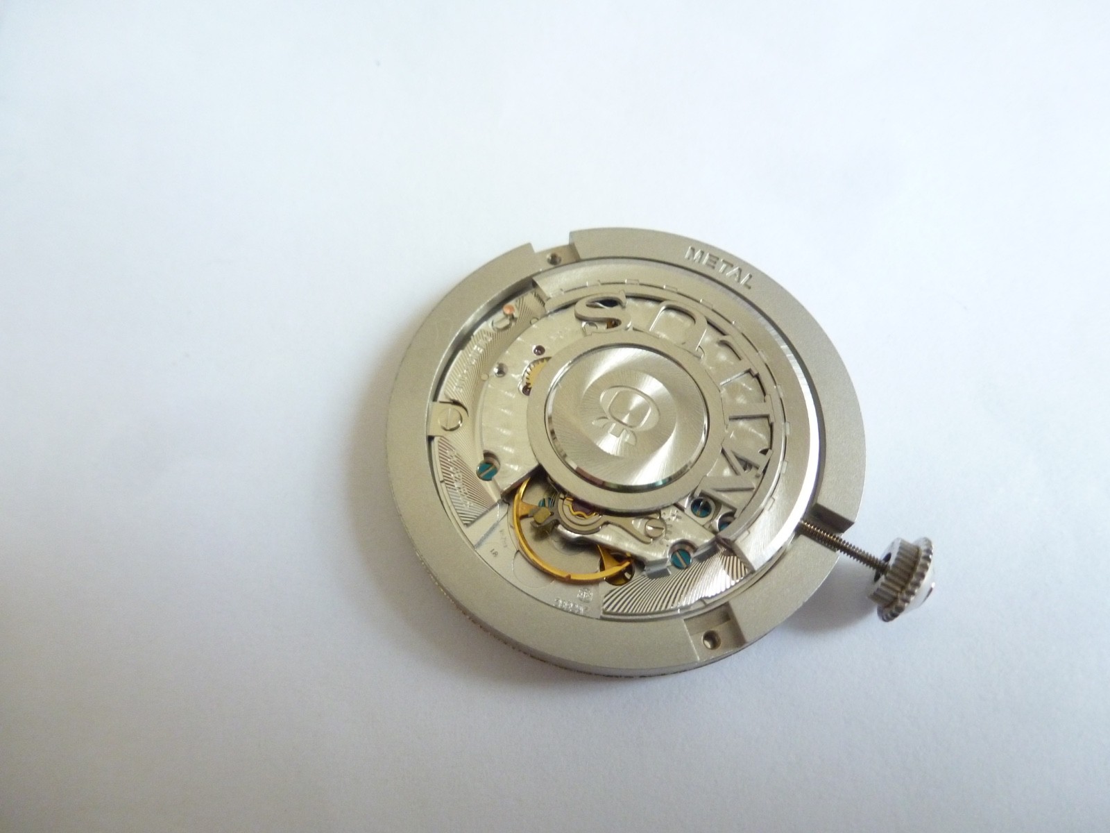 Milus ETA 2892-2 SWISS MADE MOVEMENT MECANIC WHITE DATE good condition works