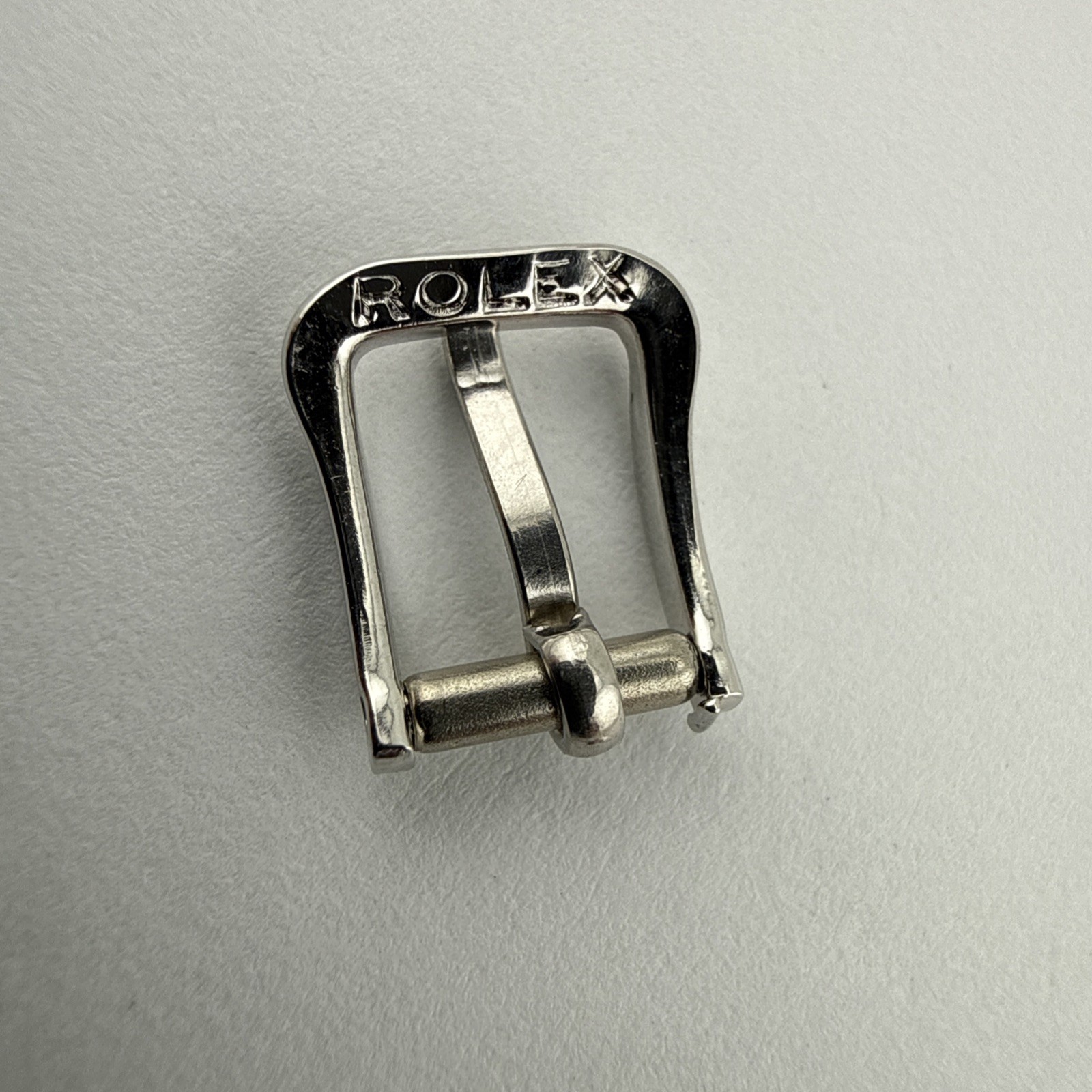 Genuine Rolex 6mm Wristwatch Band Stainless Steel Tang Buckle New Old Stock