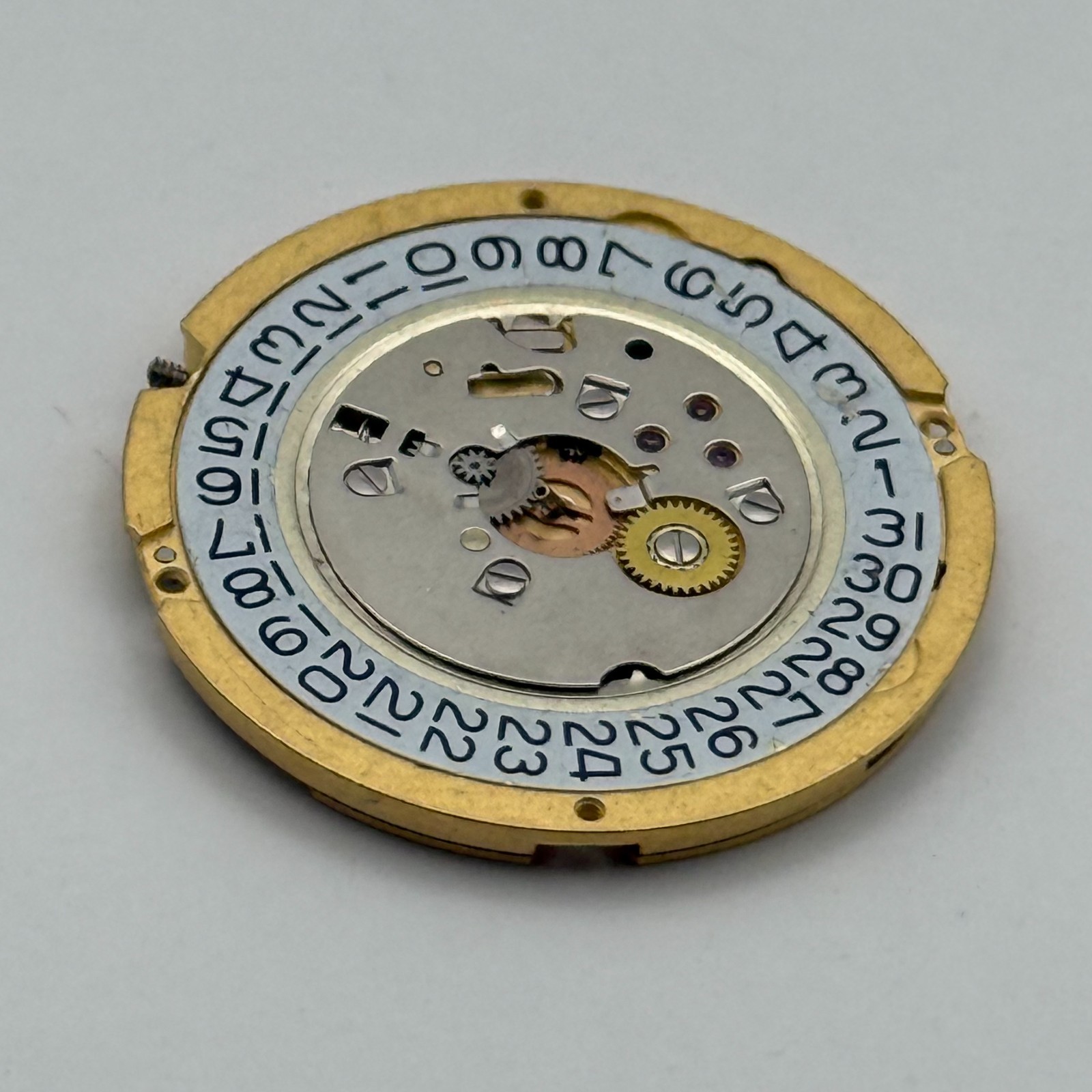 Ronda 1006 Watch Movement Quartz Swiss Date 8 Jewels Vintage Parts Repair 23.8mm