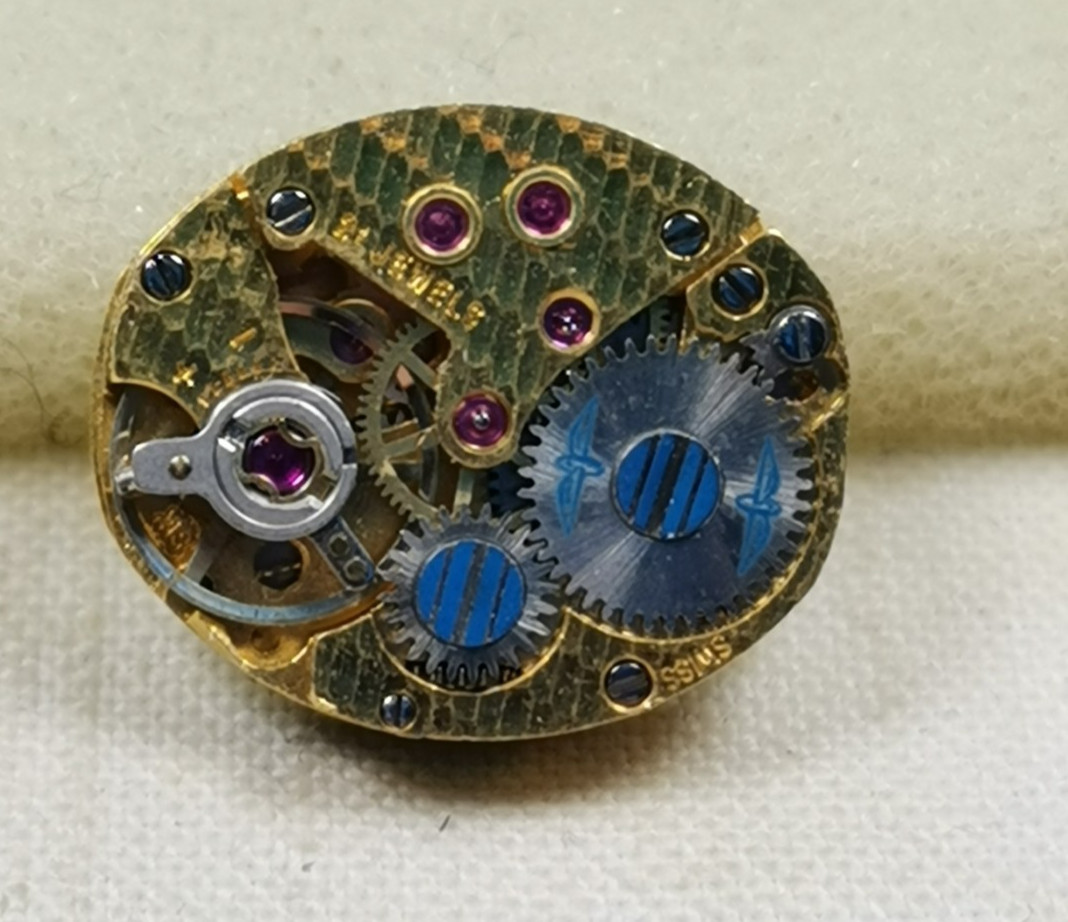 Lot 8 x Rotary Swiss Wristwatch Movements Repair/Parts