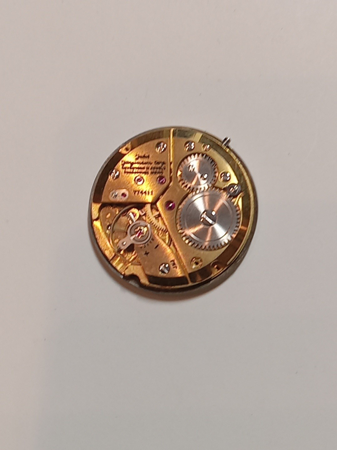 jules jurgensen watch Movement With 12 Diamonds Real White Natyral 17 Jewels…