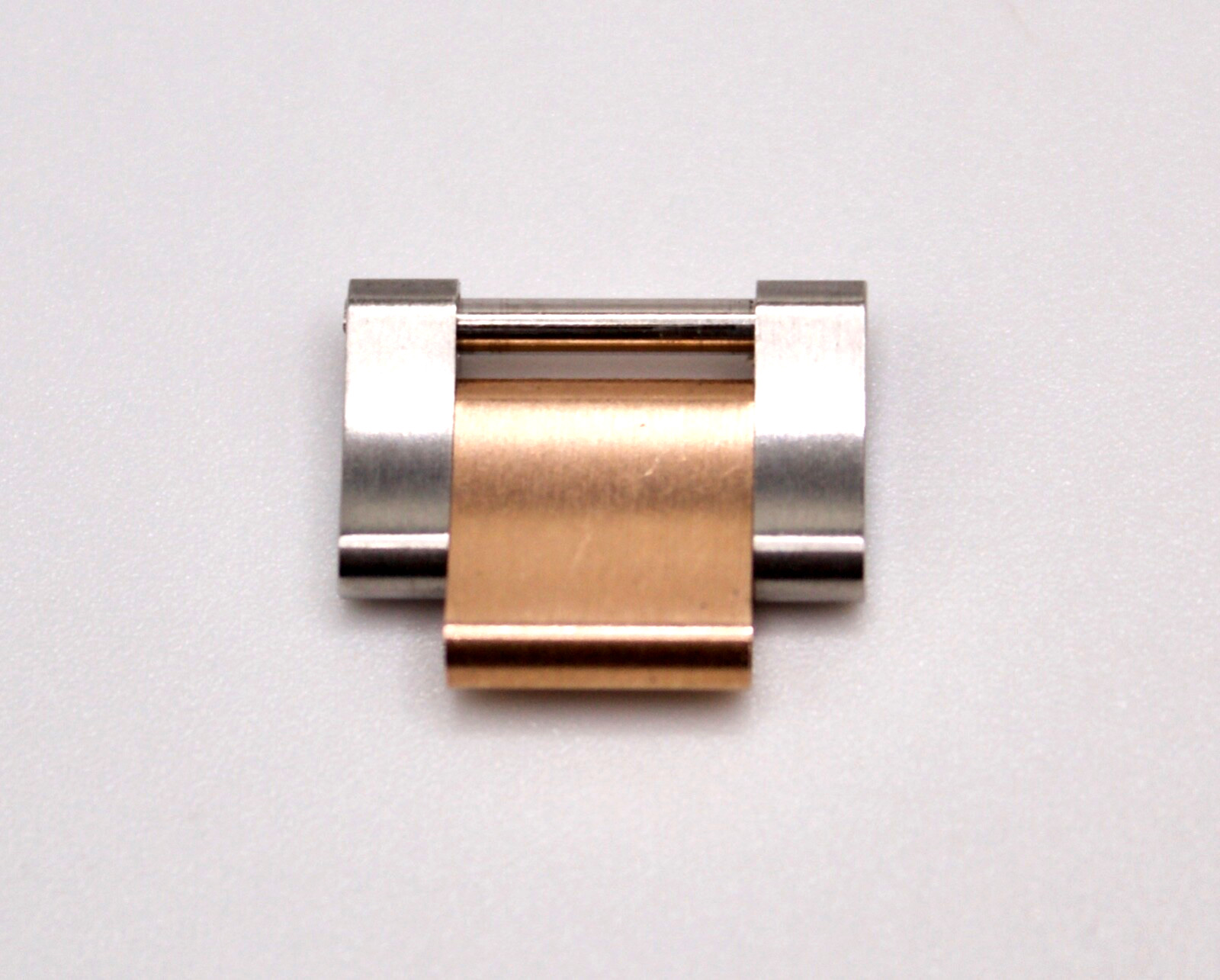 ORIGINAL Genuine Rolex 15.5mm Two Toned Rose Gold Submariner Link
