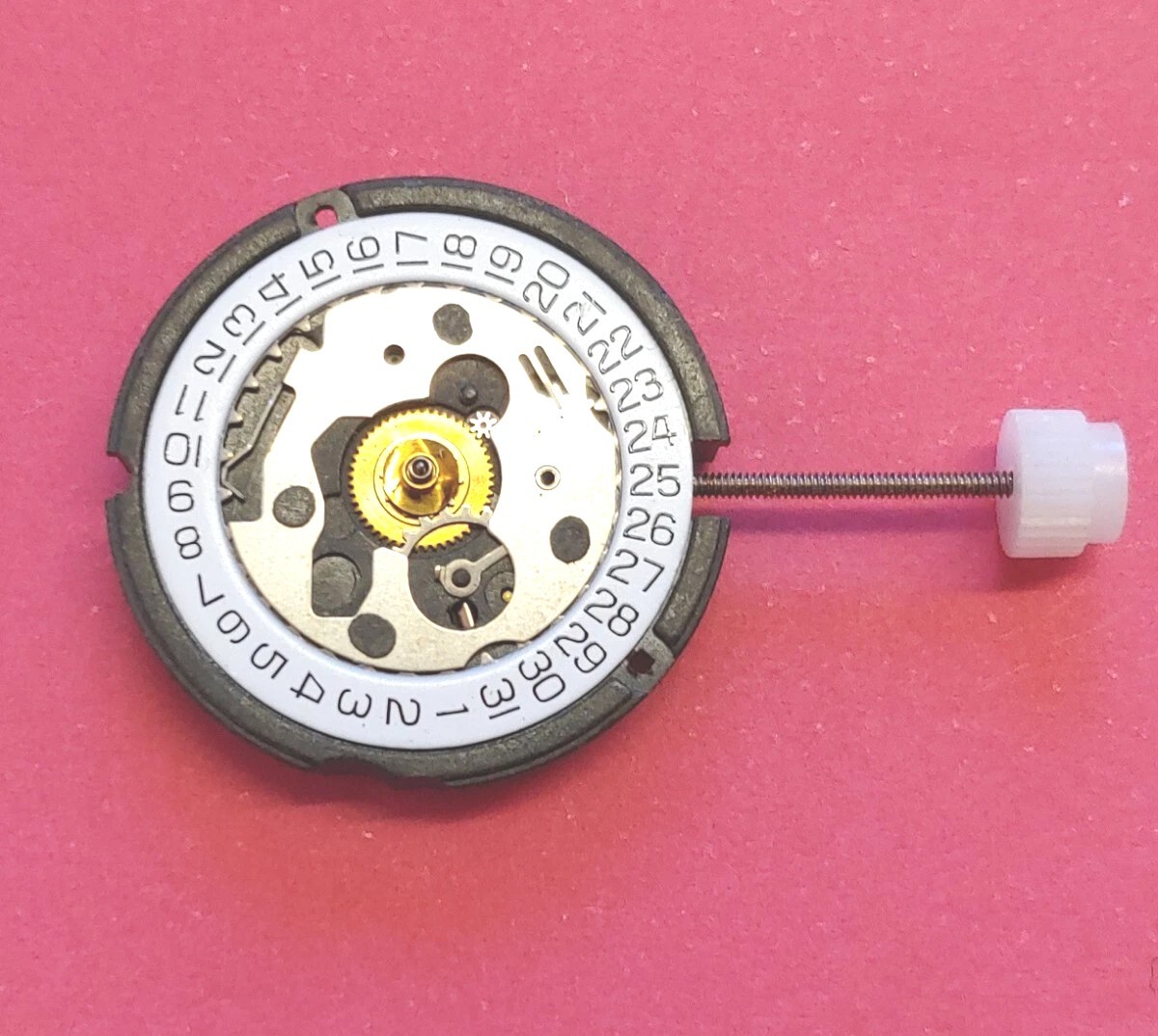 Genuine ETA 803.111-3 Hand Swiss Watch Movement. NOS. Sets, Runs, Keeps Time.