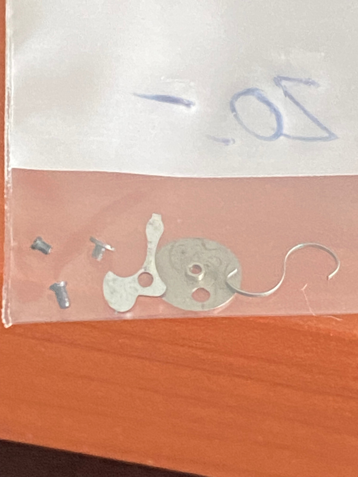 VINTAGE CLUTCH LEVER, SPRING & SCREWS FOR 16 SIZE WALTHAM VANGUARD 1908
