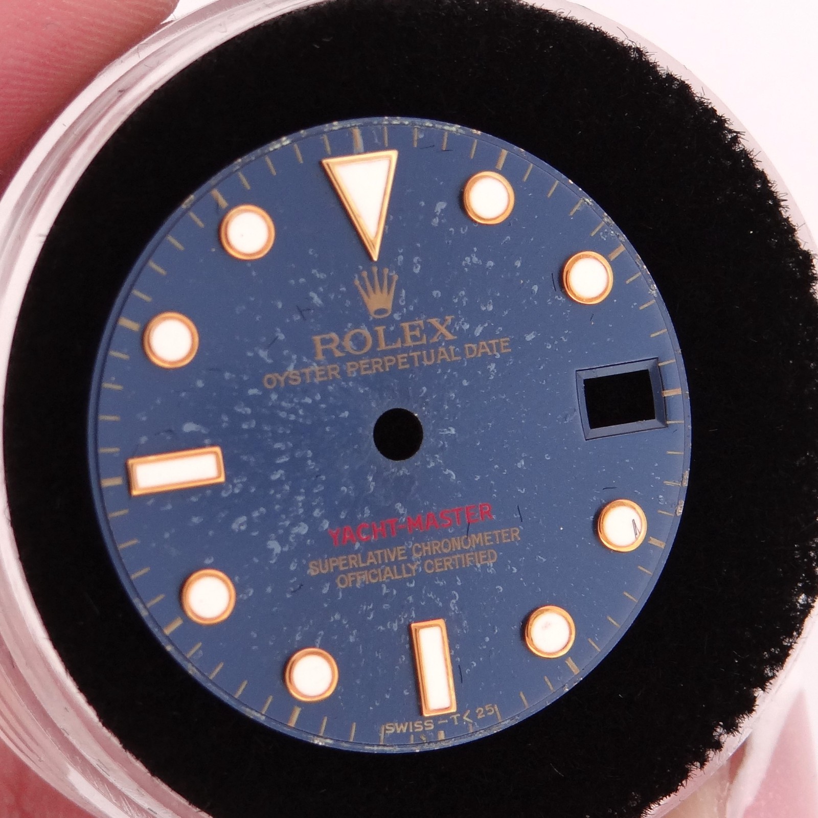 Rolex Midsize Yachtmaster Original Blue Dial Only 68623 68628
