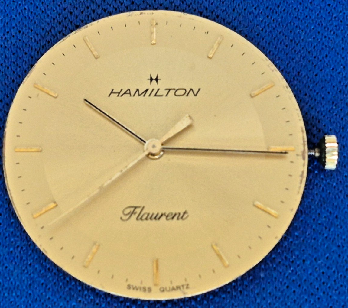 Hamilton Flaurent ETA 256.111 Also OMEGA 1426 LONGINES 152.2 CYMA ETC RUNNING