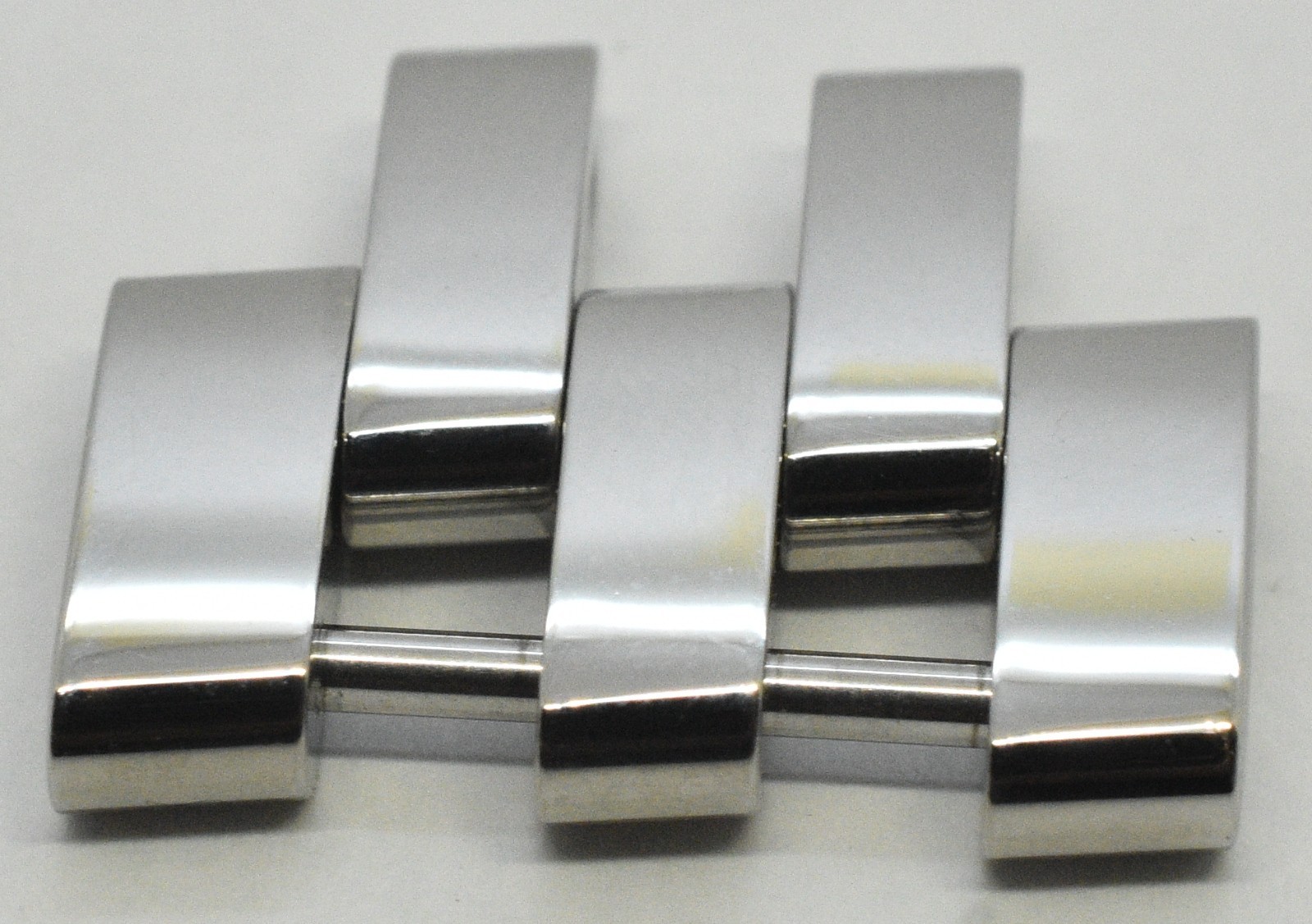 Breitling Chronomat 20mm 5 Row Pilot Stainless Steel Rounded Bracelet Link OEM