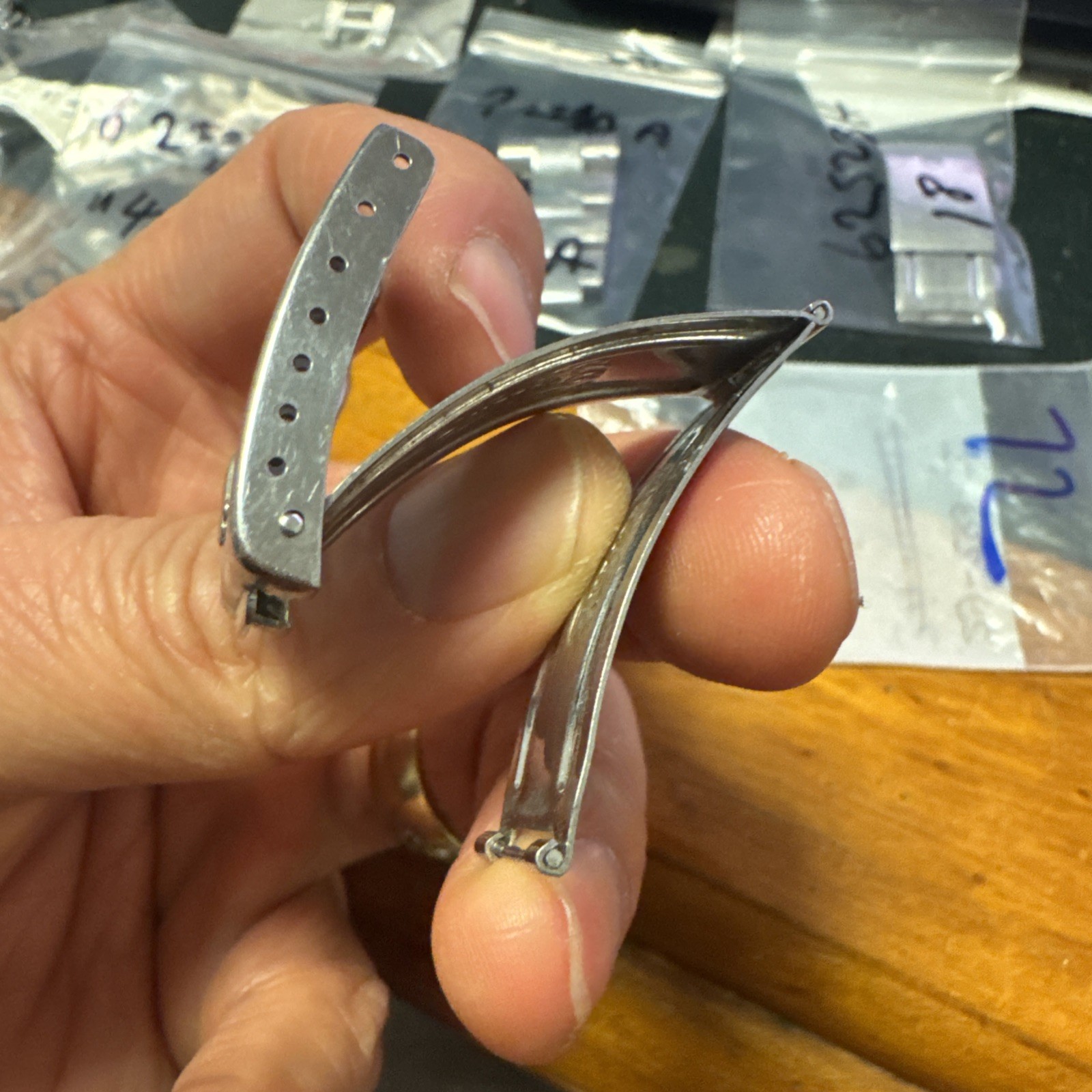 Rolex Oyster Bracelet Clasp 7836 78360 VC 14 1978 1016 1675 16750 1601 (72)