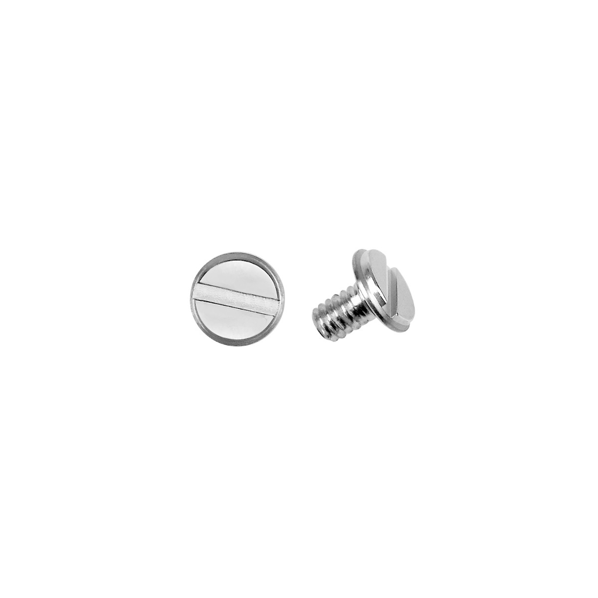 4 PCS NEW 3.90MM FLAT SCREWS REPLACEMENT FOR CARTIER LOVE BRACELET STEEL T.QLTY