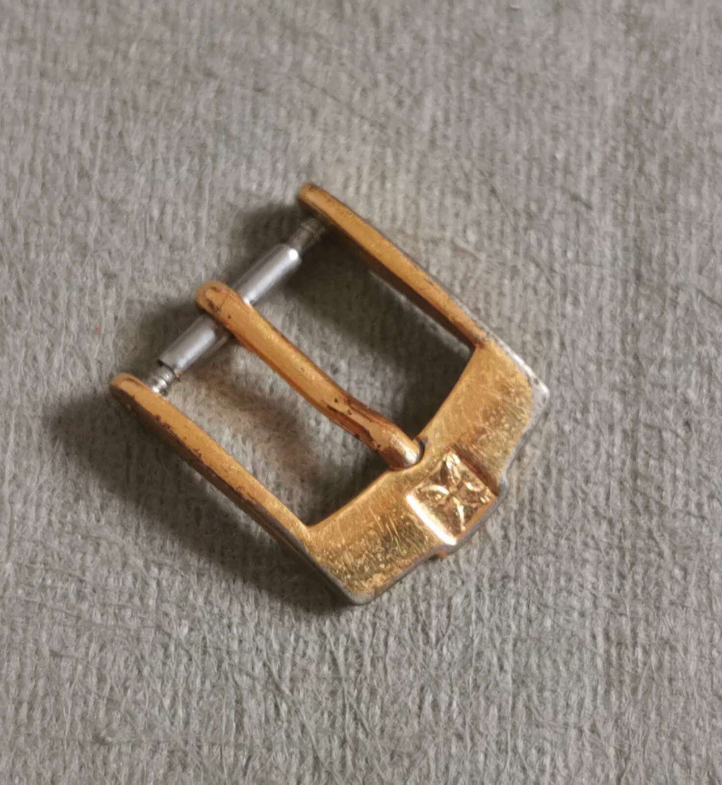 Mondia vintage buckle gold plated mm 12 used condition