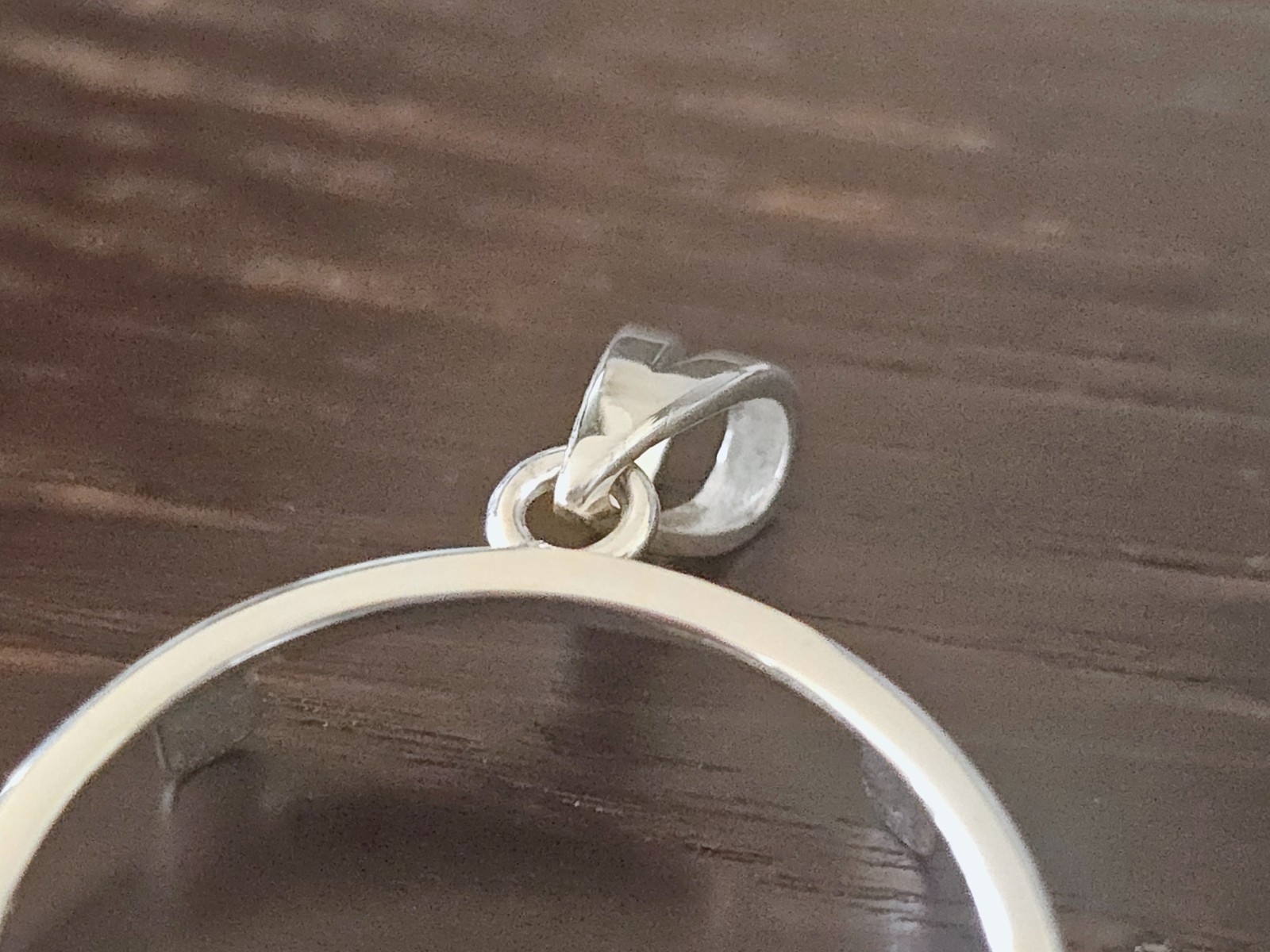 925 Sterling Silver Prong Back Simple Bezel for 24mm Quarters 25 Cents Coins