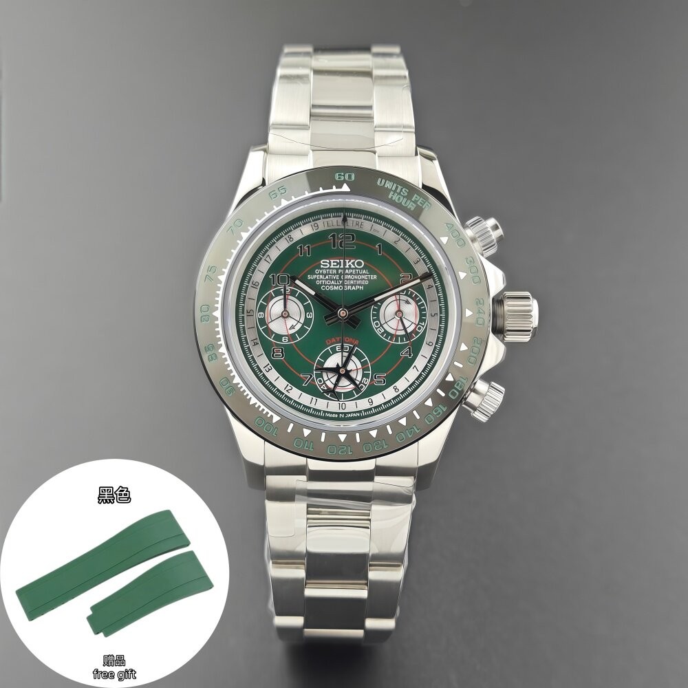 29.5mm Multi-functional Watch Dial No Luminous for Vk63 Movement Watch Parts