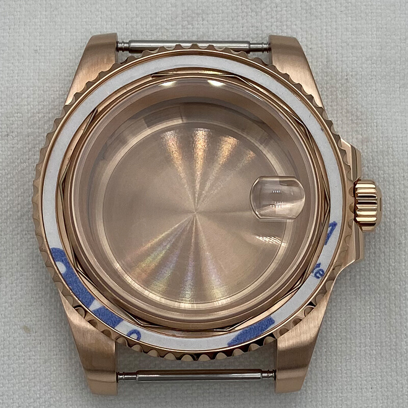 Silver 40mm Watch Case For NH35/36 Eta2824 8215 Movement Exhibition Bottom Cover
