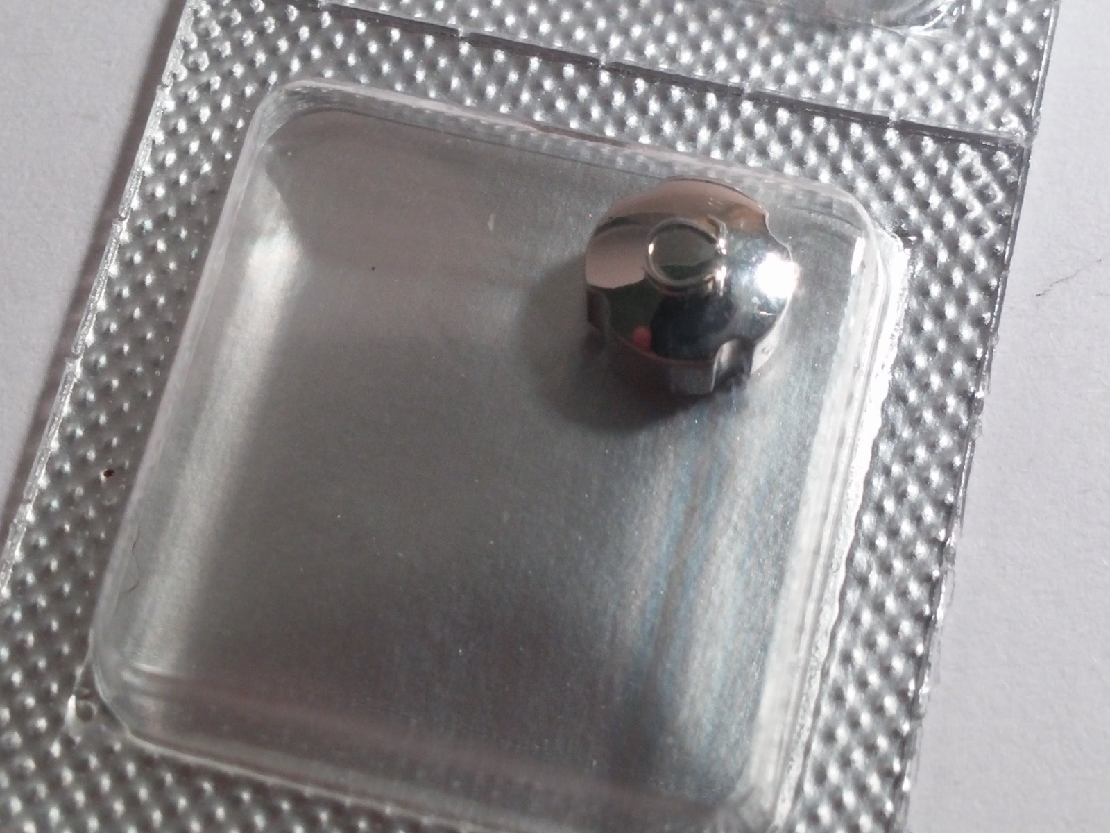 Omega crown clover WHITE 5.5×2.7mm M0.9 new w tags for watch repair