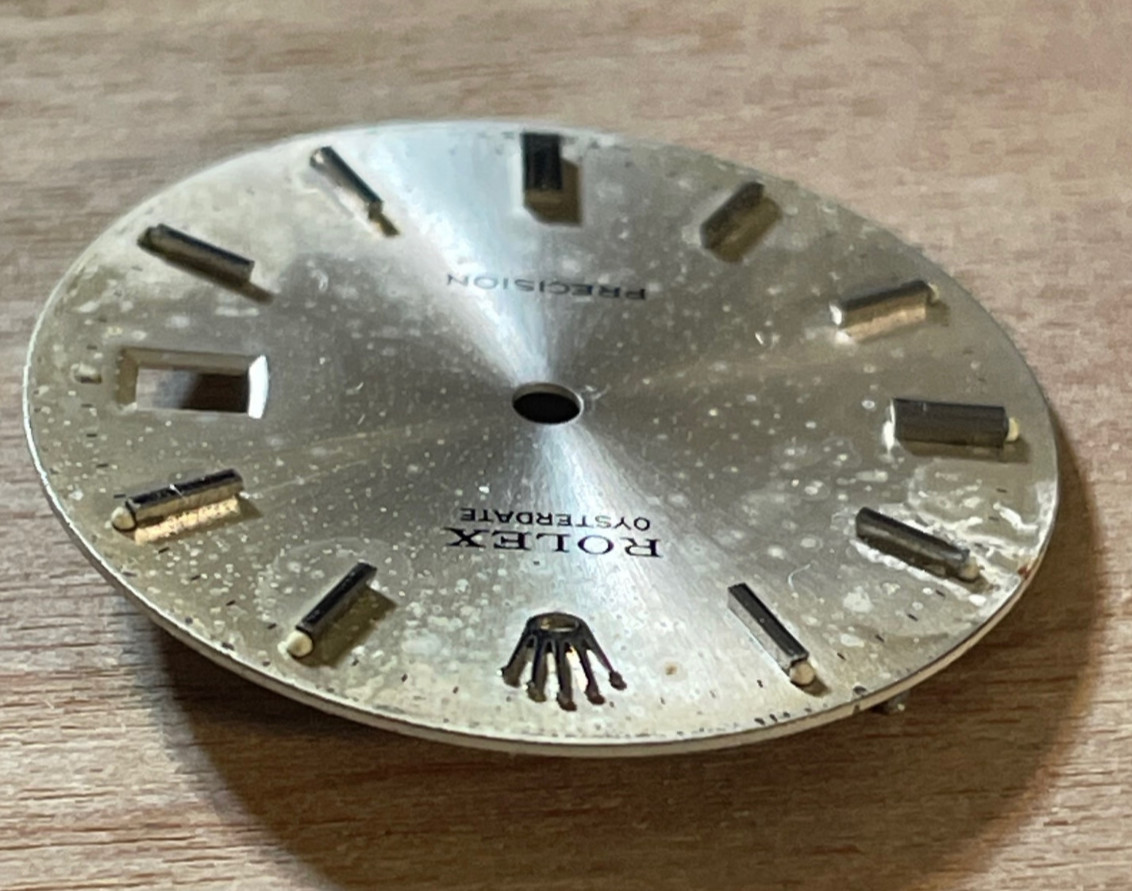 Vintage Rolex Oysterdate Precision Watch Dial for 6694