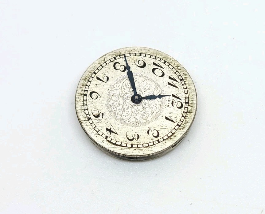 1928 Elgin Model 4 Grade 447 7J 10/0s Mechanical Watch Movement For Repair