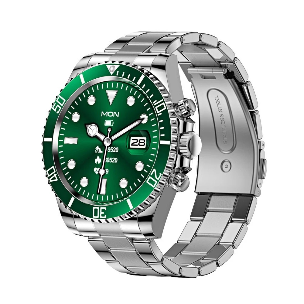 Smartwatch Men’s Watches Stainless Steel Fashion Luxury Watch Health Monitoring