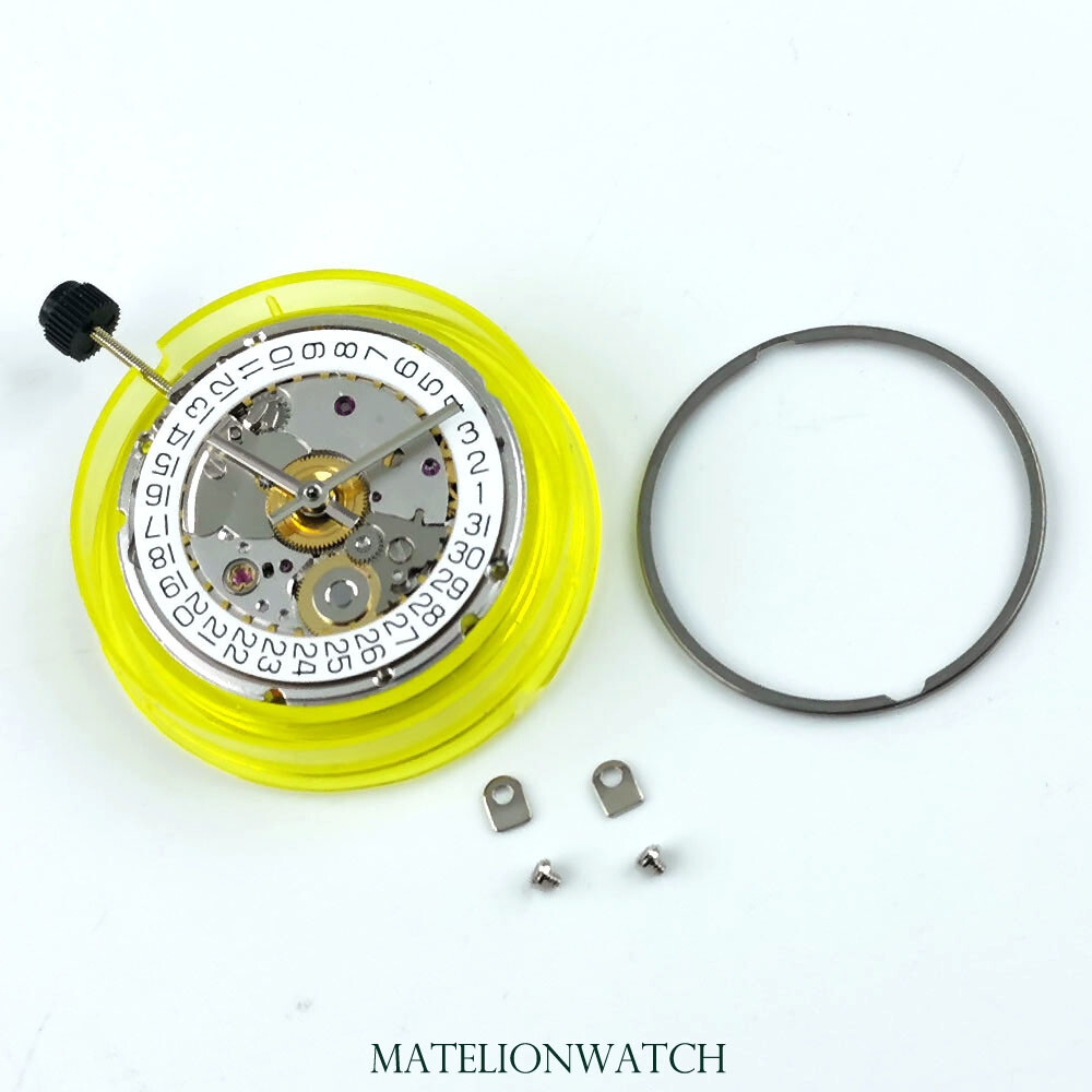 Automatic Mechanical Movement ST2130 Clone ETA2824 28800bph Auto Date 25 Jewels