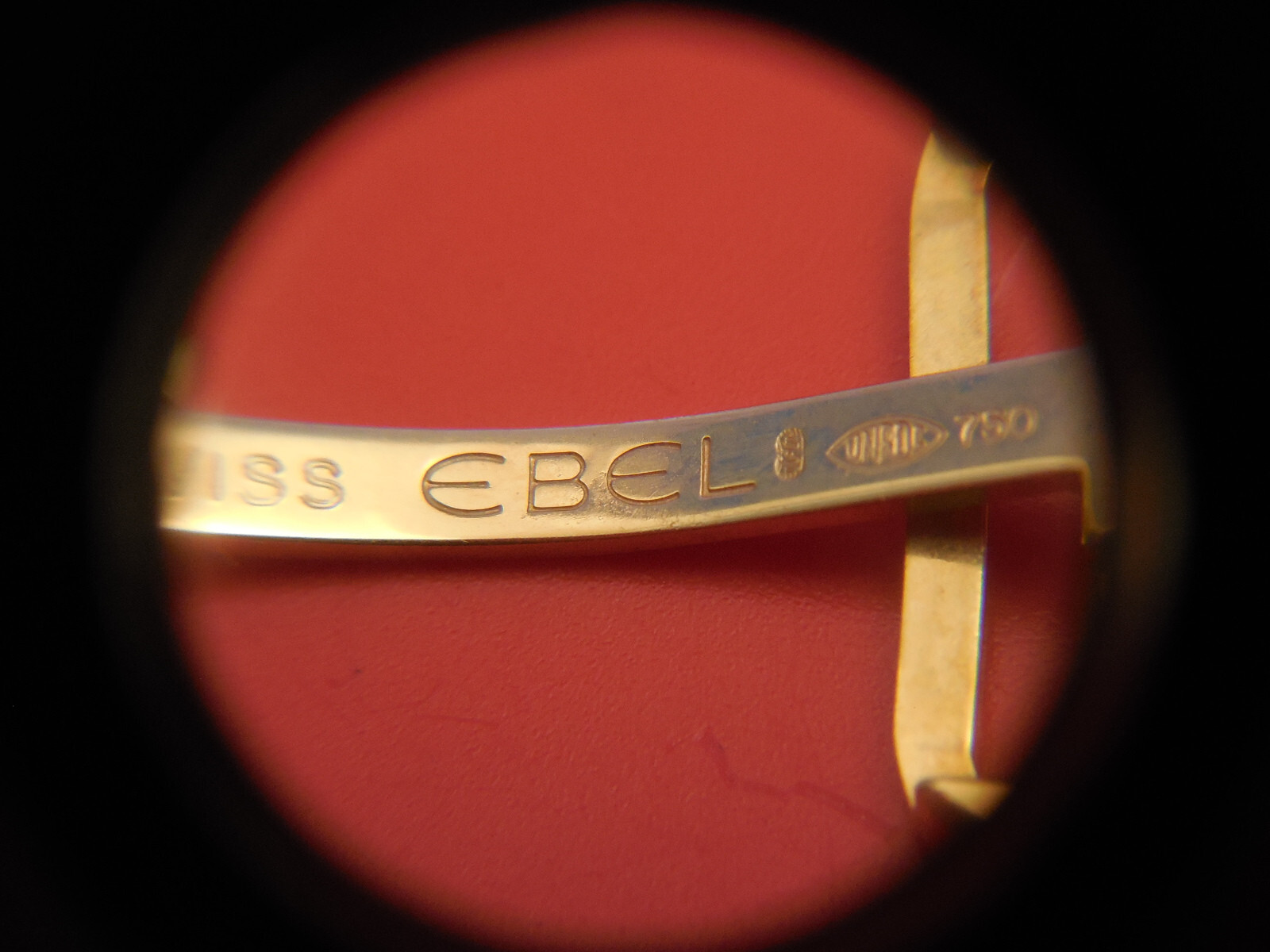 EBEL SOLID 18K GOLD 18MM / 22MM DEPLOYMENT CLASP BUCKLE FOR DISCOVERY 1911 SPORT