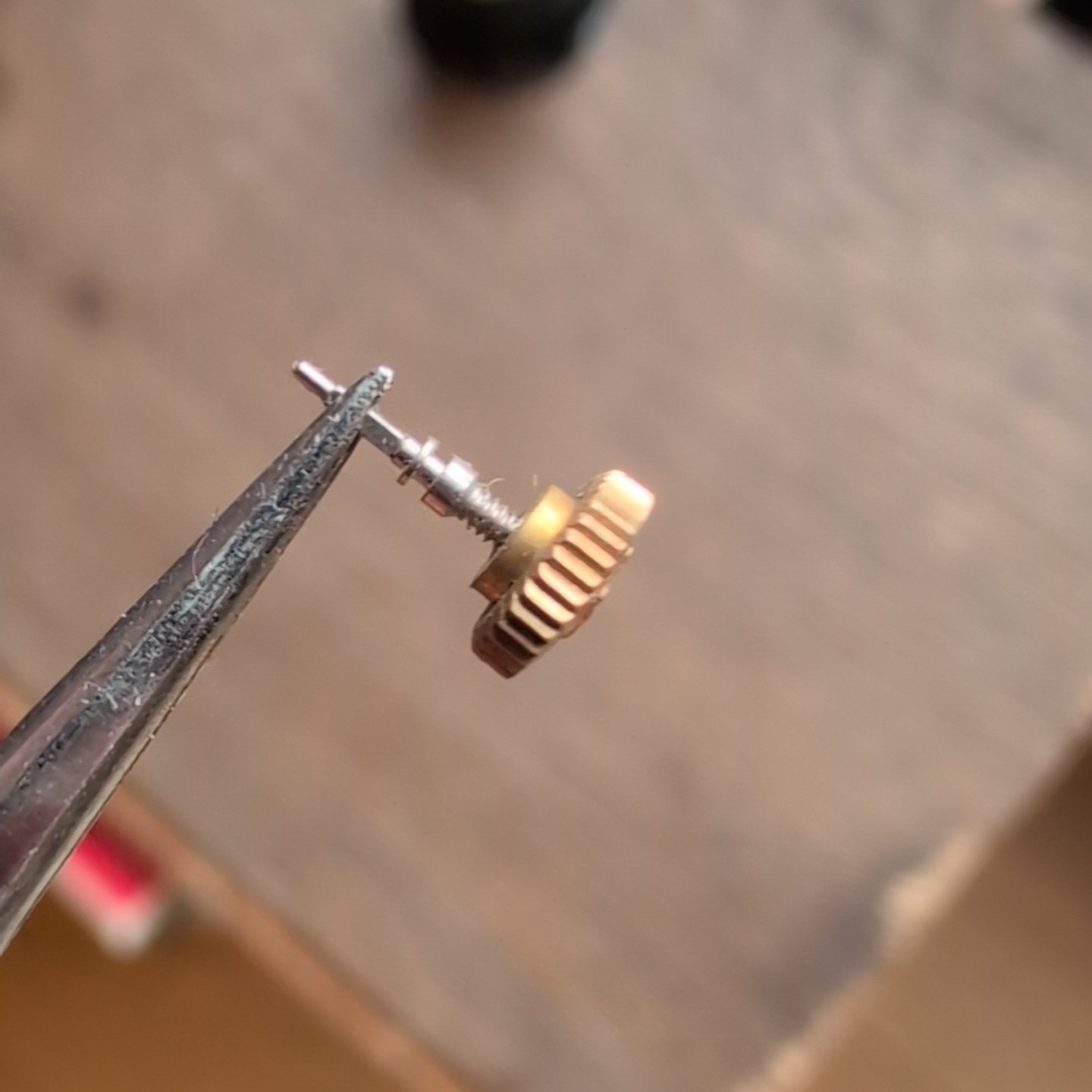 Universal Geneve Rose Gold 4.9mm Watch Crown Part Tap 0.9 (M17)