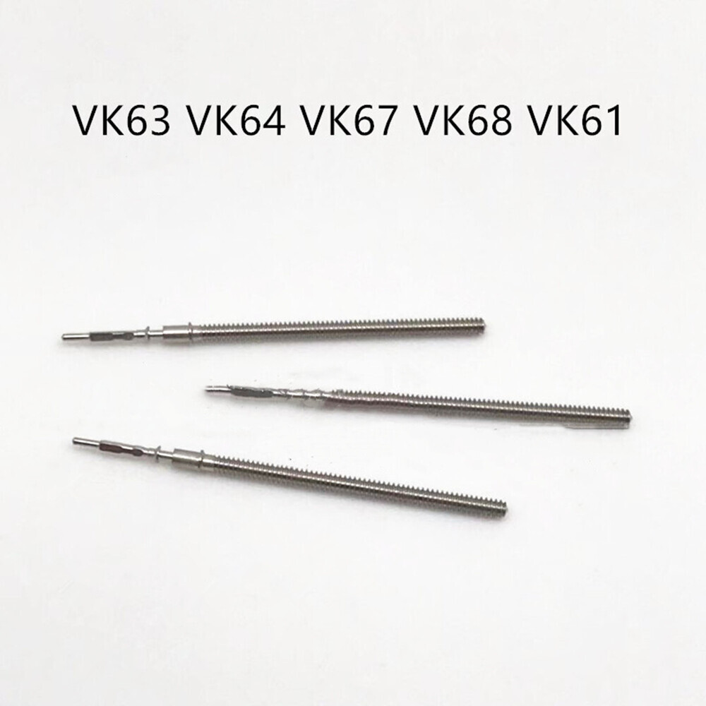 10PCS Watch Winding Stems Generic for VK63 VK64 VK67 VK68 VK61 Movement