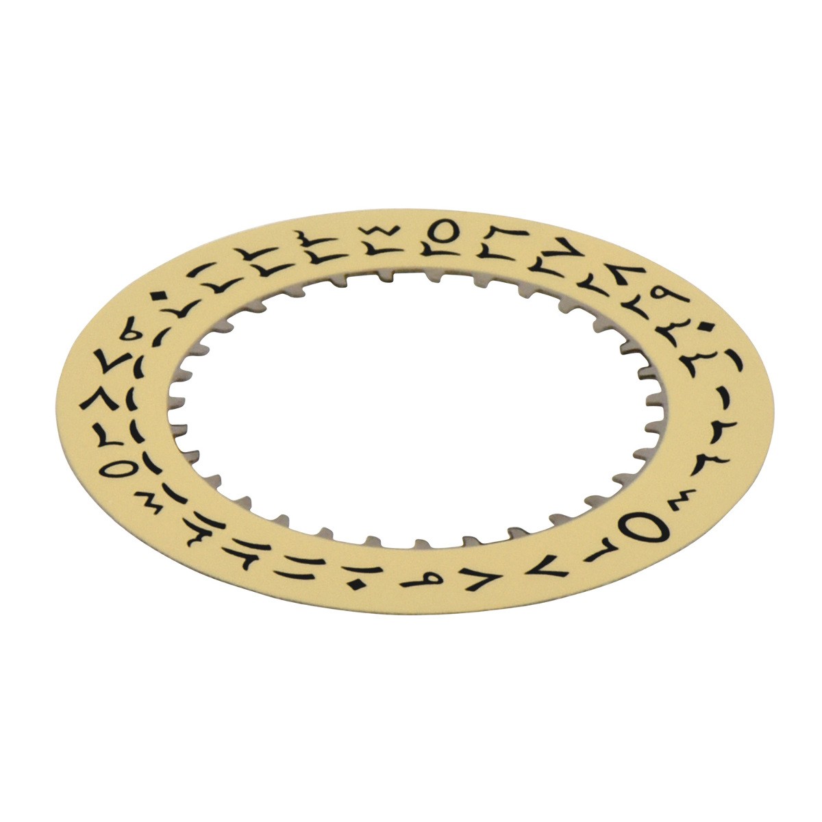 CALENDAR DATE DISC FOR ROLEX 3035 3055 16030 16800 16013 16014 ARABIC CHAMPAGNE