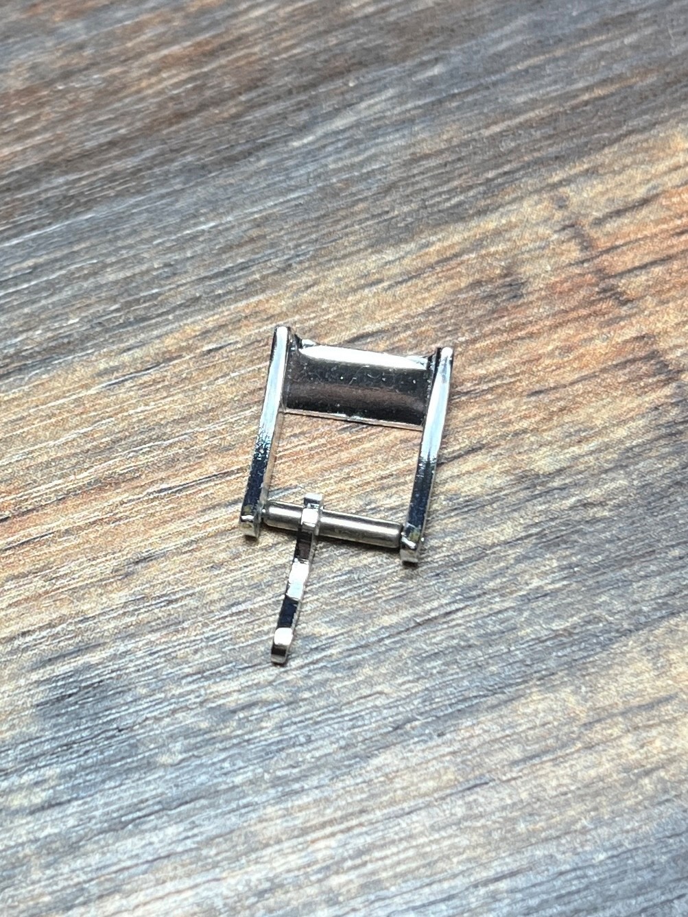 Seiko Ladies Womens Watch Buckle 9mm Vintage Band Silver Tone SS Used Japan