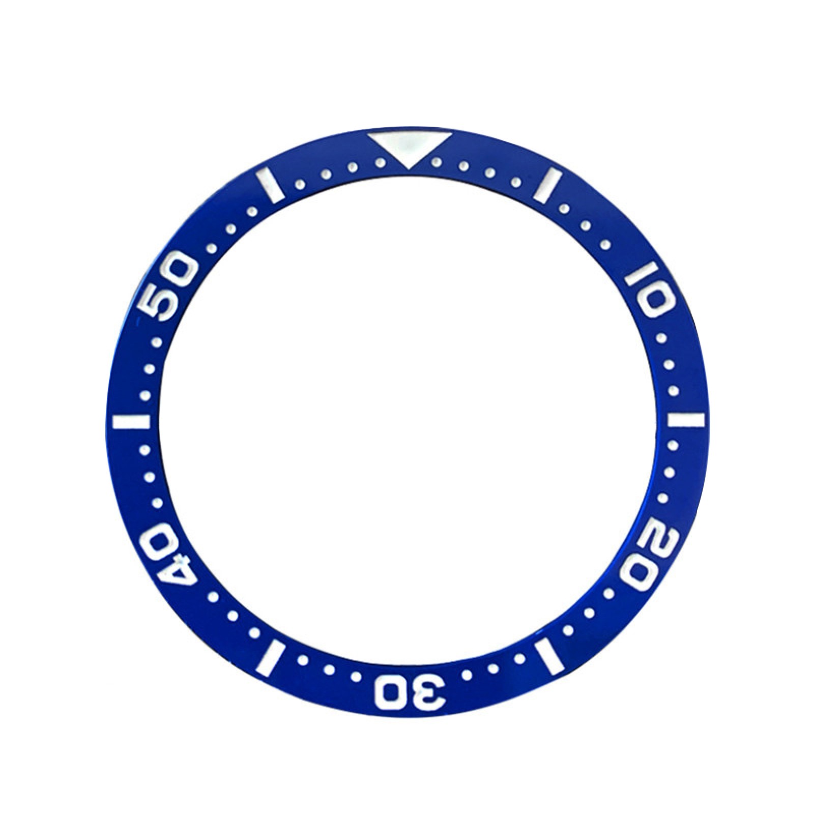 38mm Flat Ceramic Watch Bezel Insert For SKX009 SKX007 SKX011 Series Spare Parts