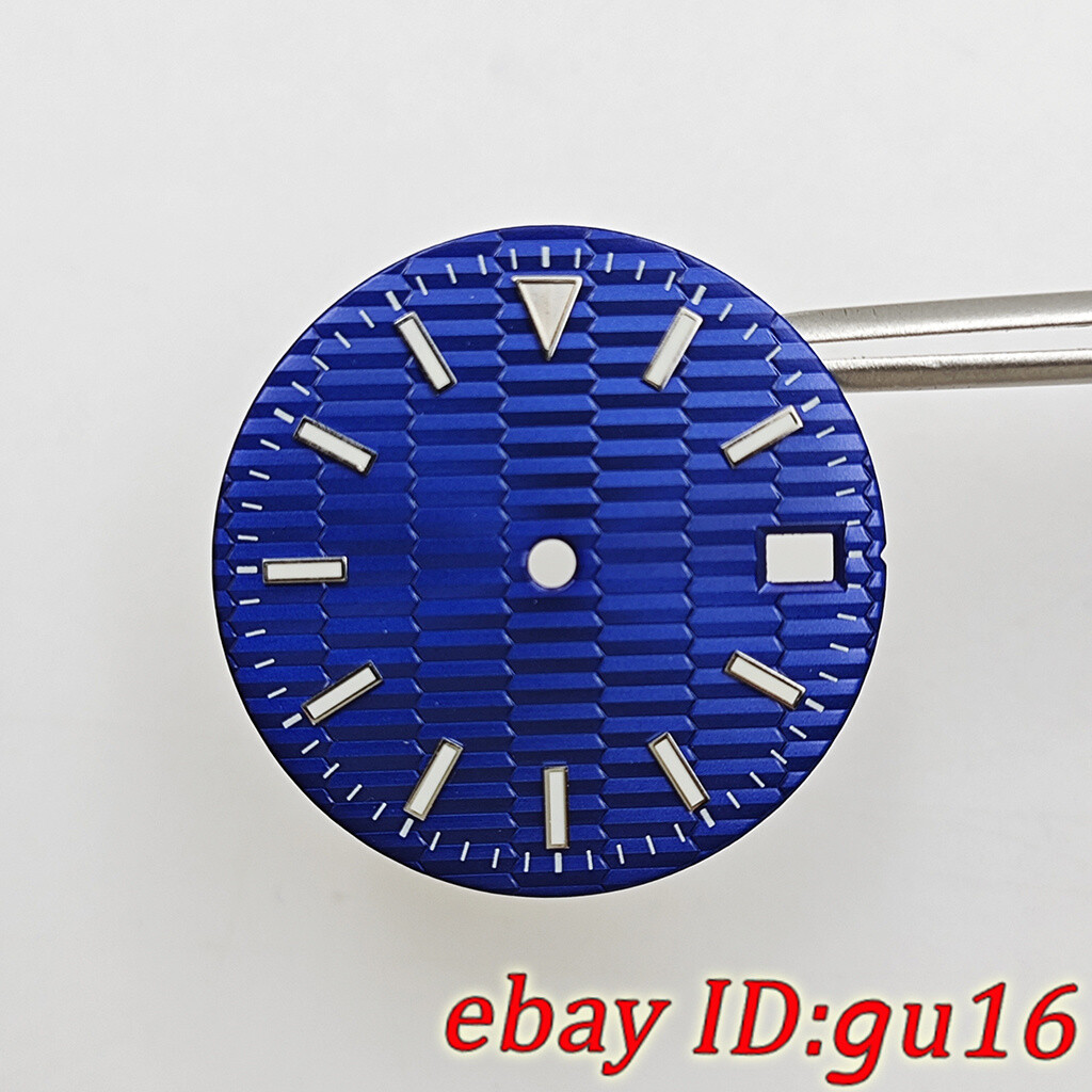 28.5mm Date Window Sterile Dial luminous fit NH35 Automatic movement Accessories