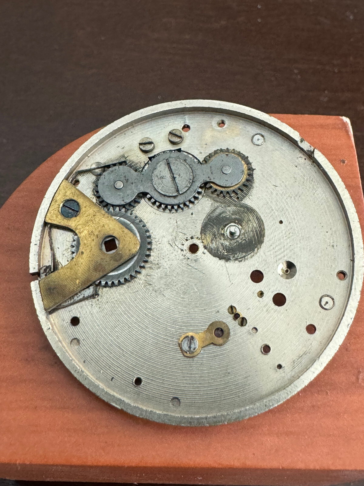 VINTAGE MAIN PLATE FOR 18 SIZE NEW YORK STANDARD POCKET WATCH